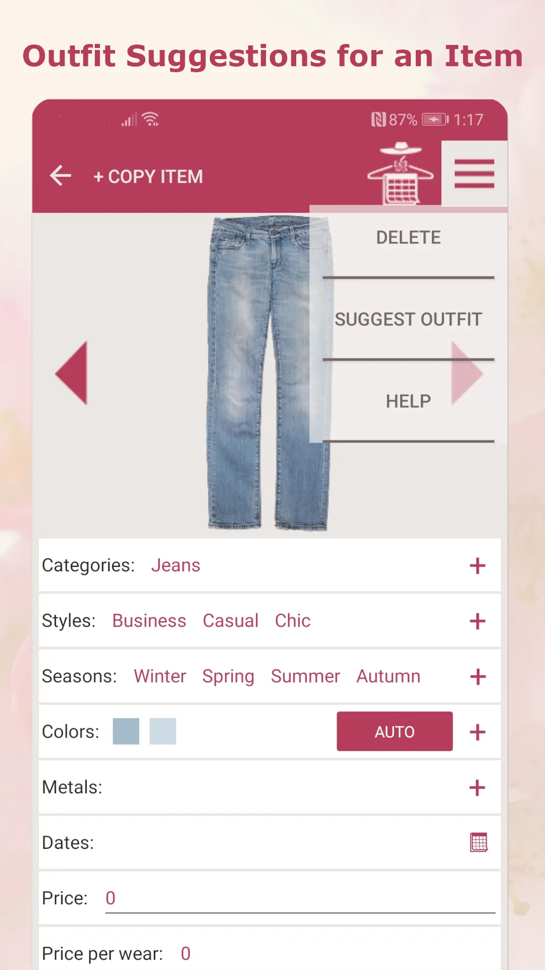 UByDesign Digital Wardrobe | Indus Appstore | Screenshot