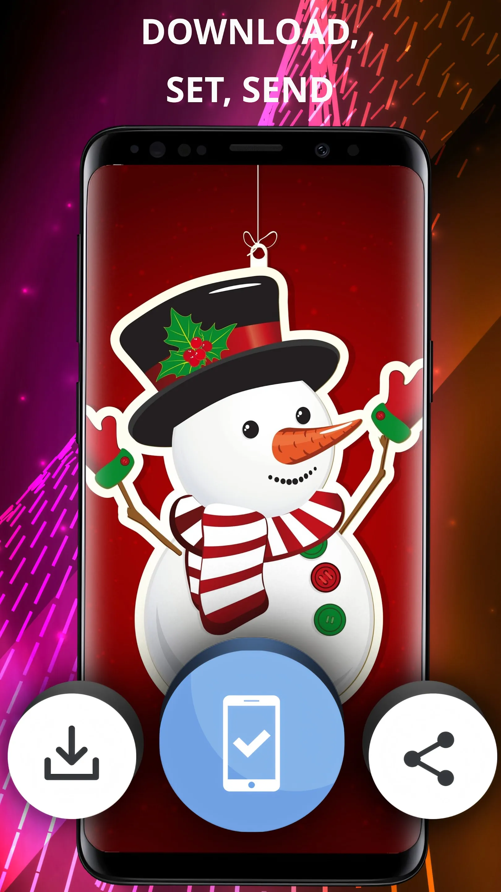 Christmas wallpapers for phone | Indus Appstore | Screenshot