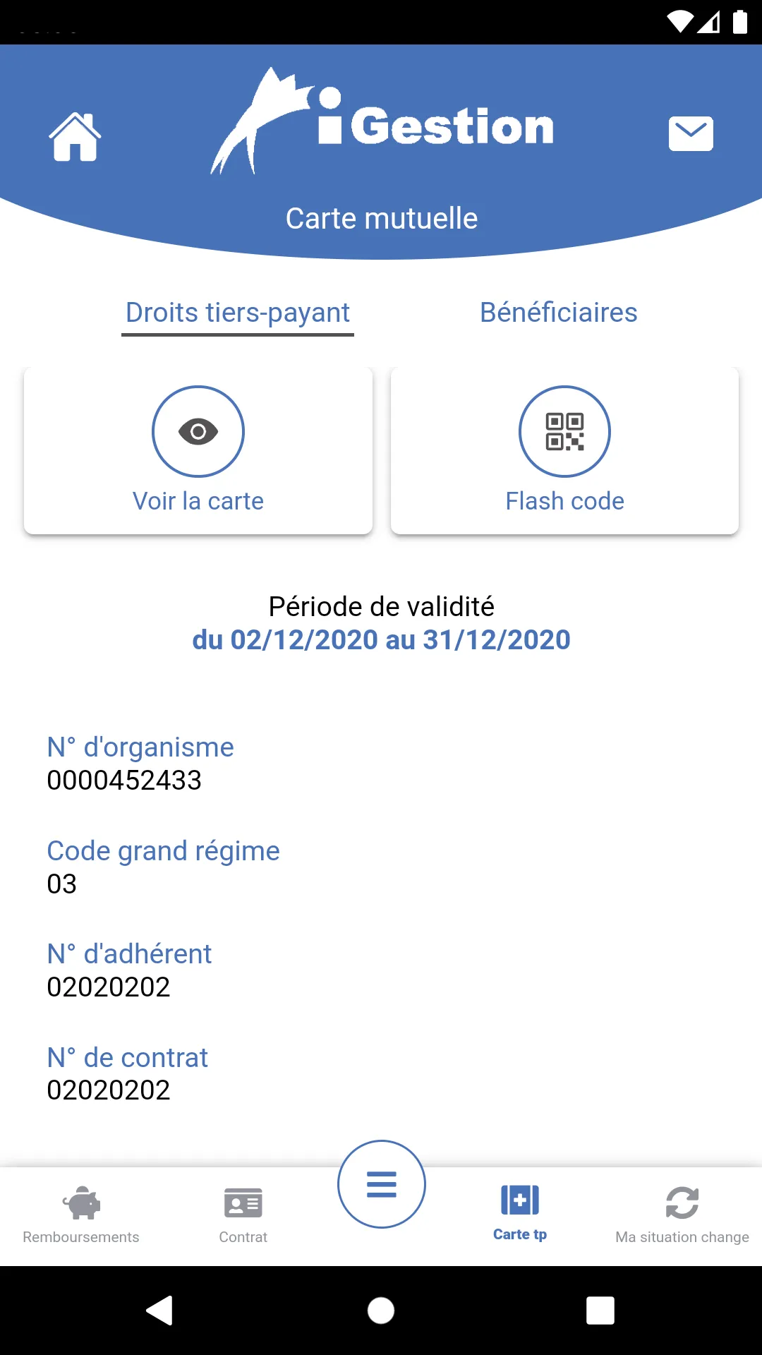 iGestion Espace Cegedim | Indus Appstore | Screenshot