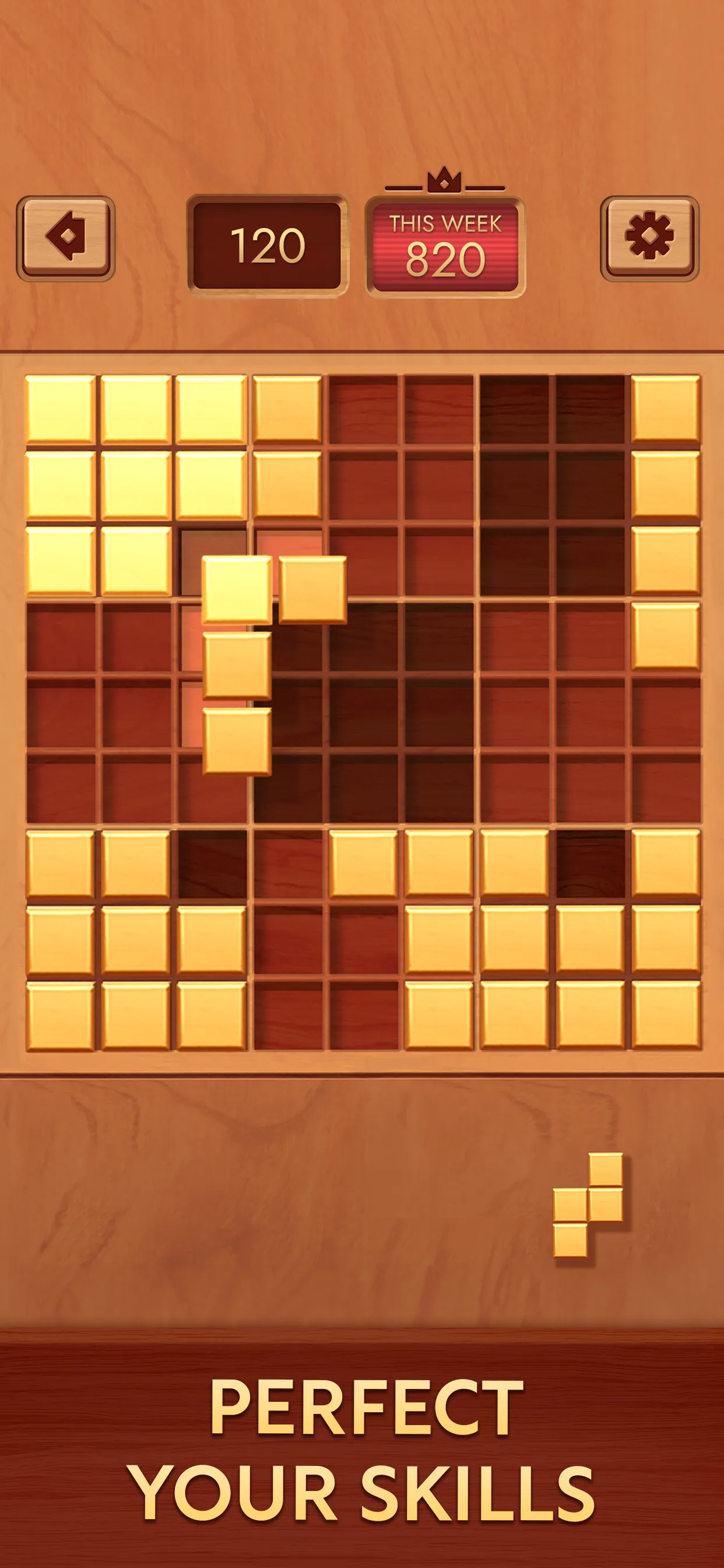 Woodoku - Wood Block Puzzle | Indus Appstore | Screenshot