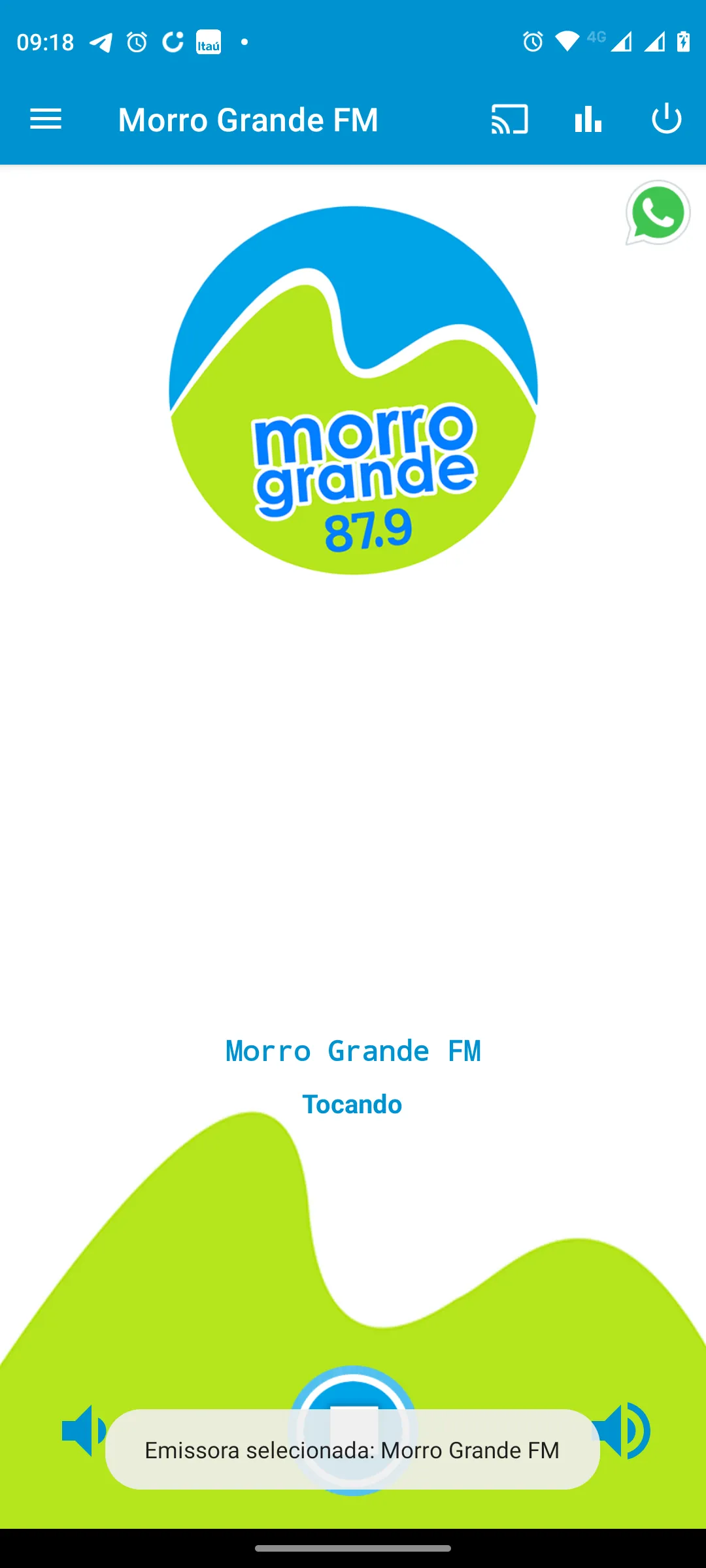 Morro Grande FM | Indus Appstore | Screenshot