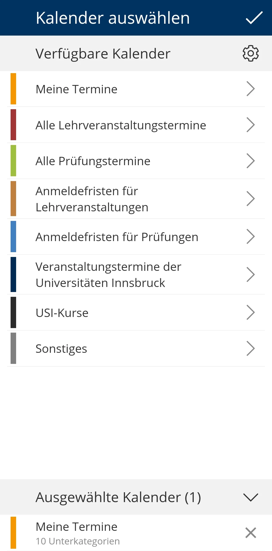 University of Innsbruck | Indus Appstore | Screenshot