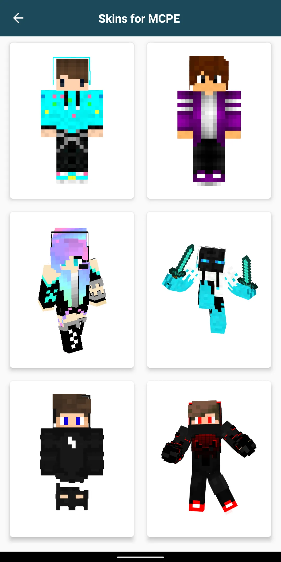 Youtuber Skins for Minecraft | Indus Appstore | Screenshot