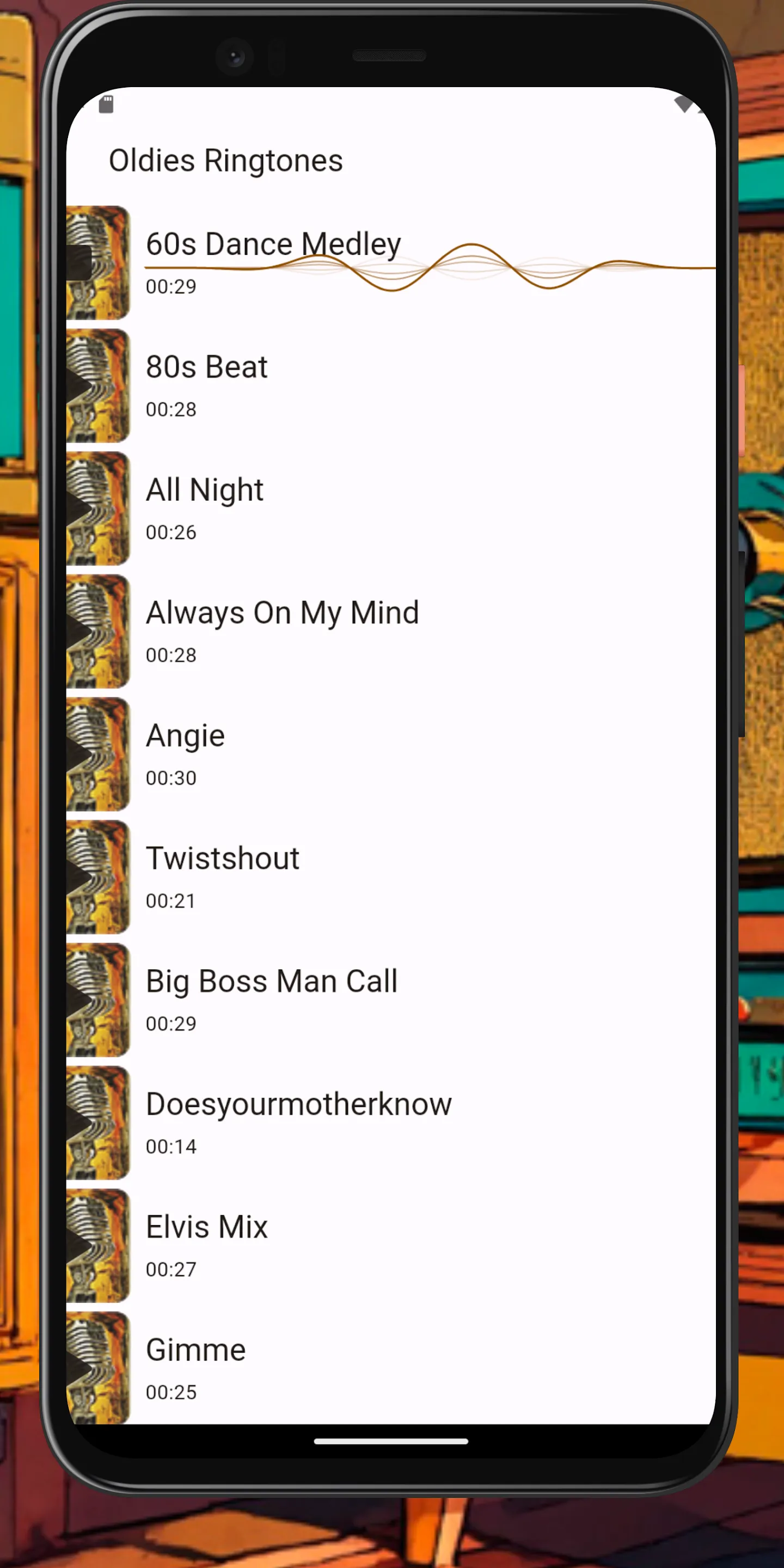 Oldies Ringtones | Indus Appstore | Screenshot