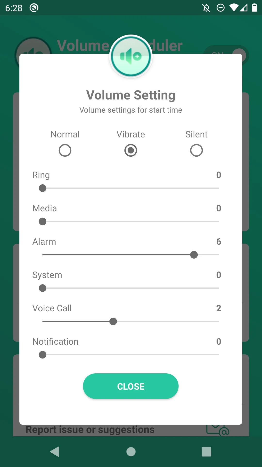 Volume Scheduler - silent mode | Indus Appstore | Screenshot