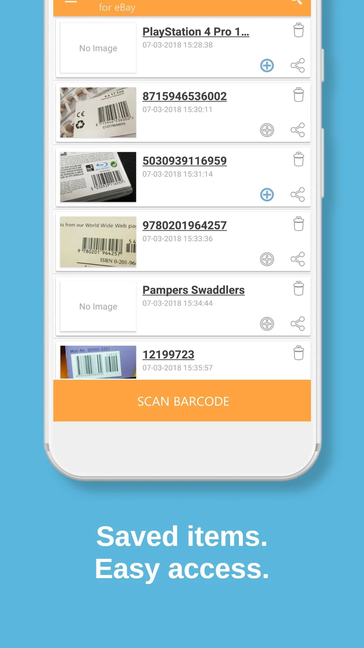 Barcode Scanner For eBay | Indus Appstore | Screenshot