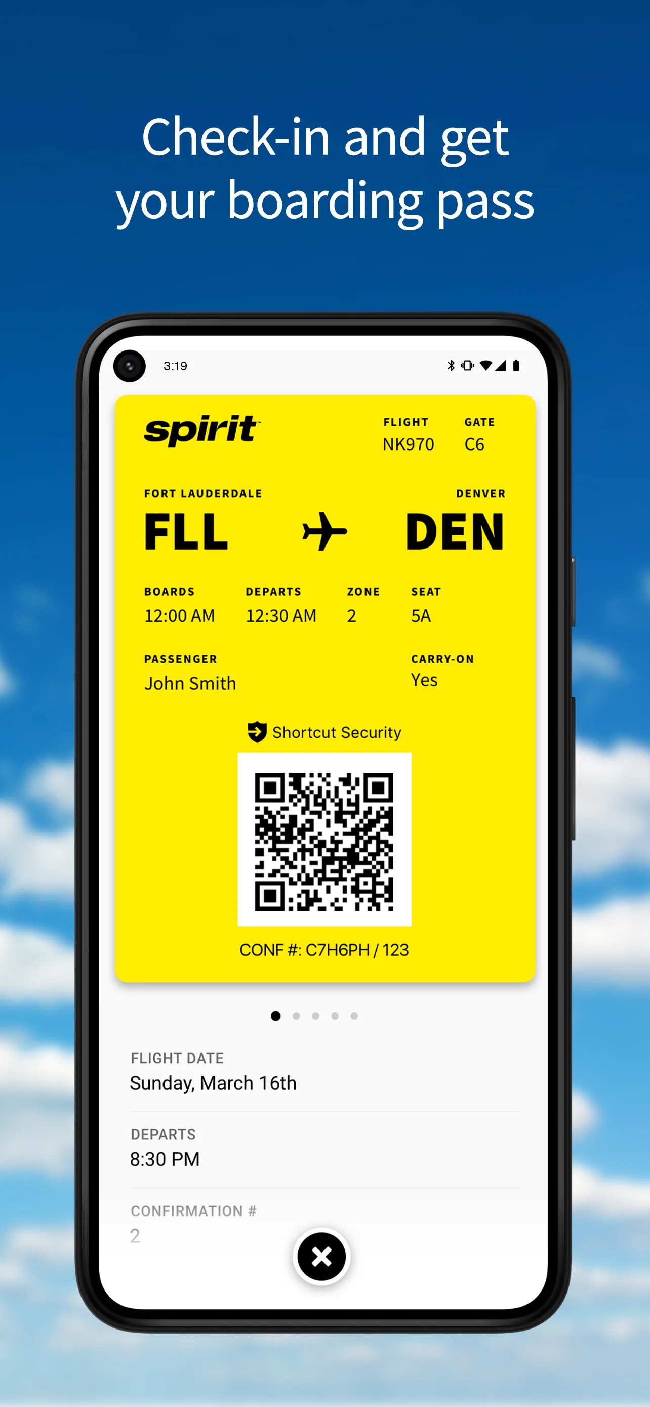 Spirit Airlines | Indus Appstore | Screenshot