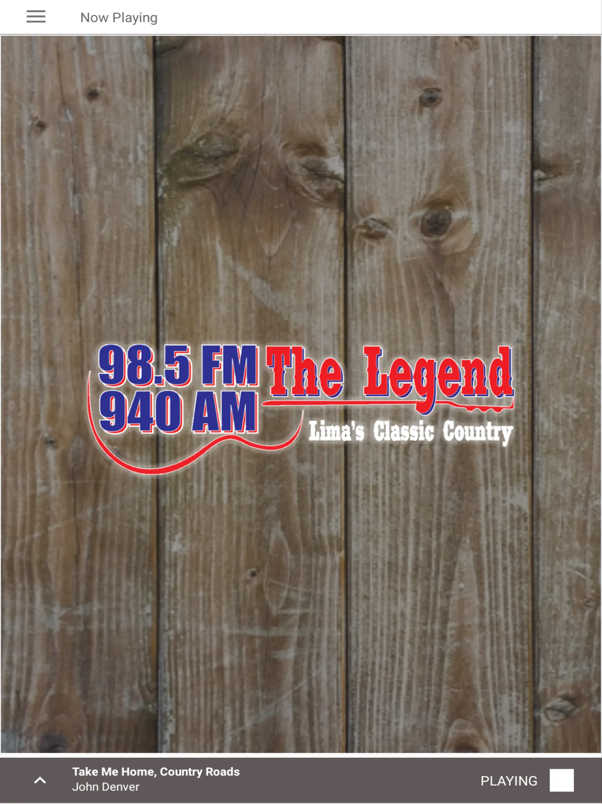 The Legend 98.5 FM | Indus Appstore | Screenshot