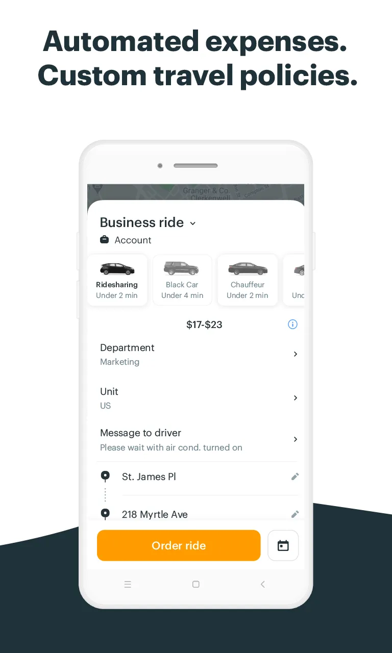 Gett- Corporate Ground Travel | Indus Appstore | Screenshot