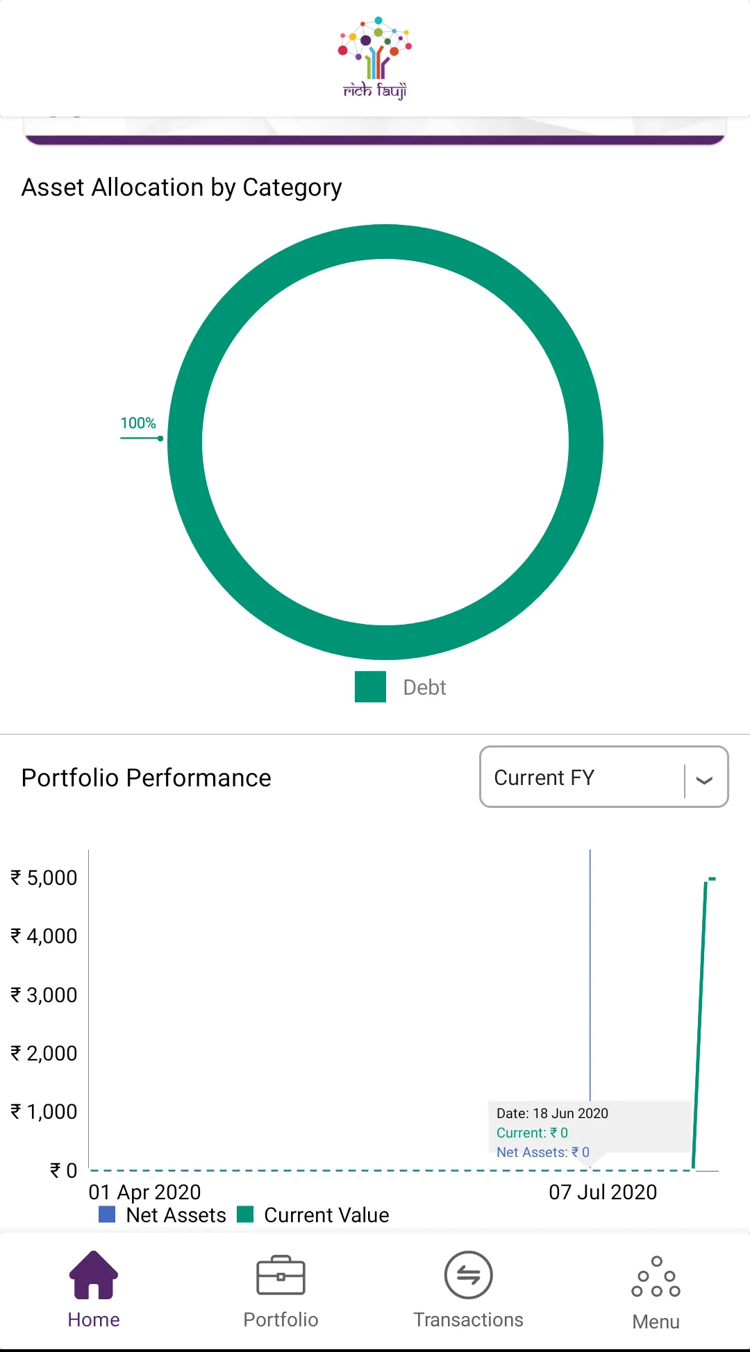 Fauji Wealth | Indus Appstore | Screenshot