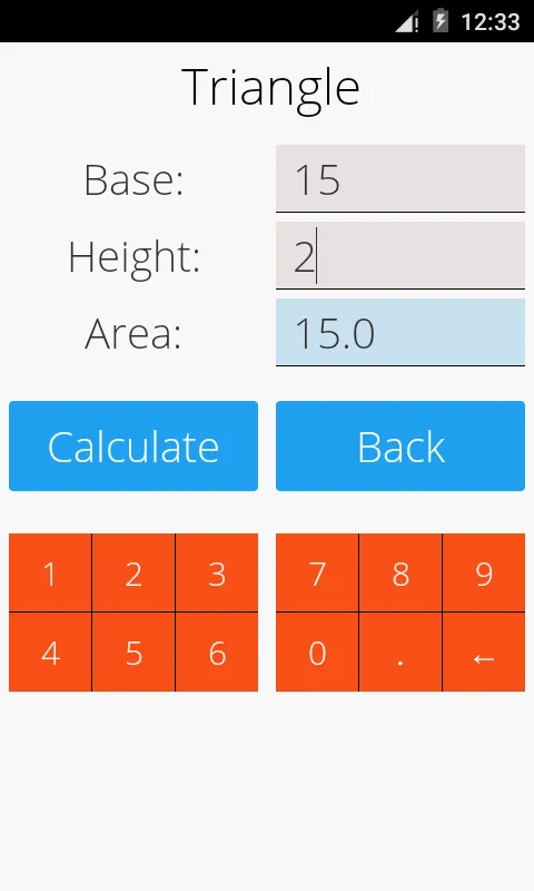 Area and Volume Calculator | Indus Appstore | Screenshot