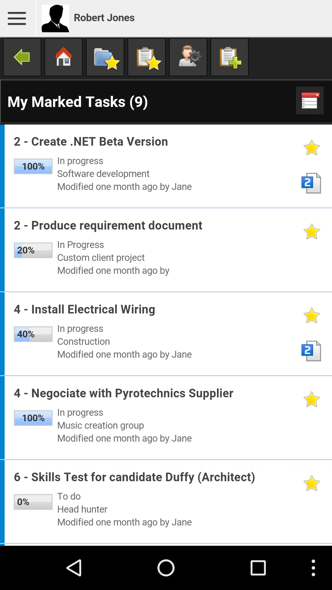 AceProject Mobile | Indus Appstore | Screenshot