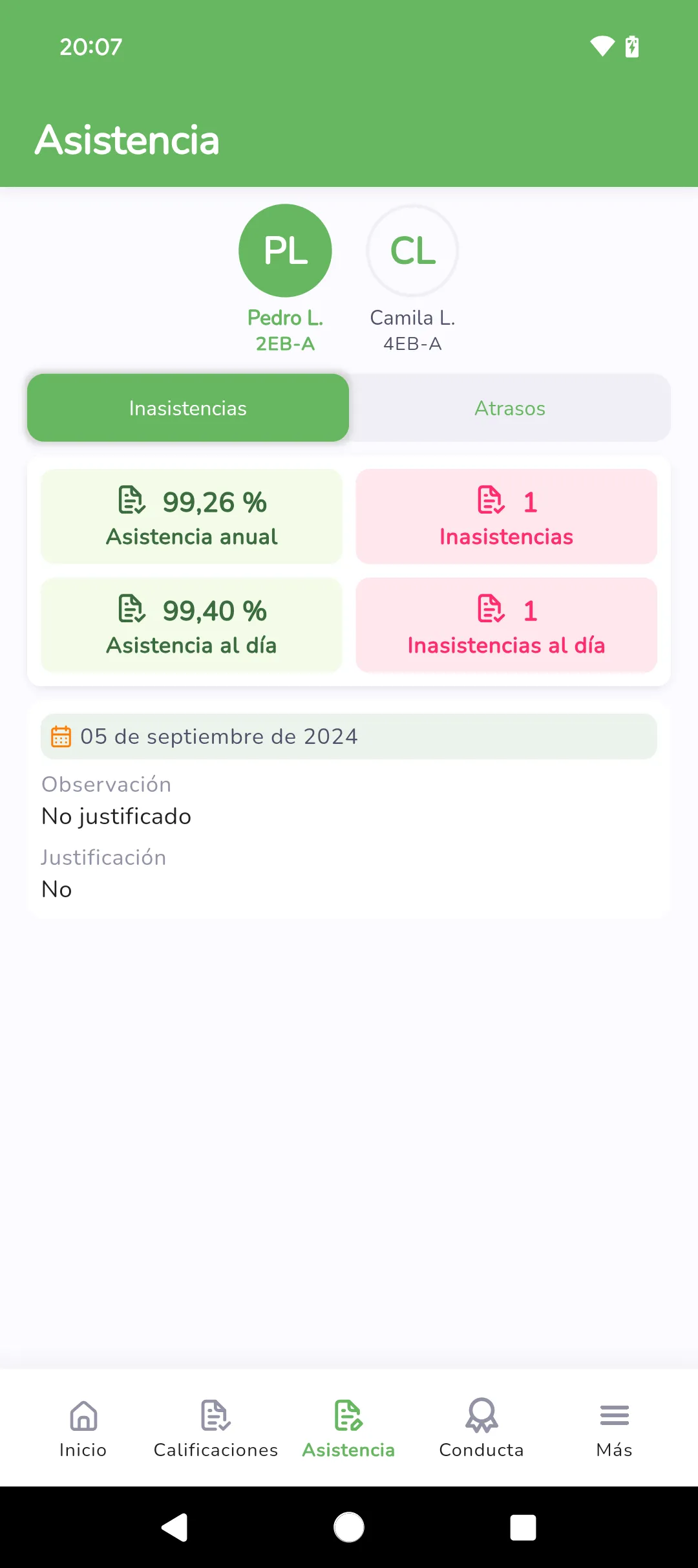 EduFácil Familias | Indus Appstore | Screenshot