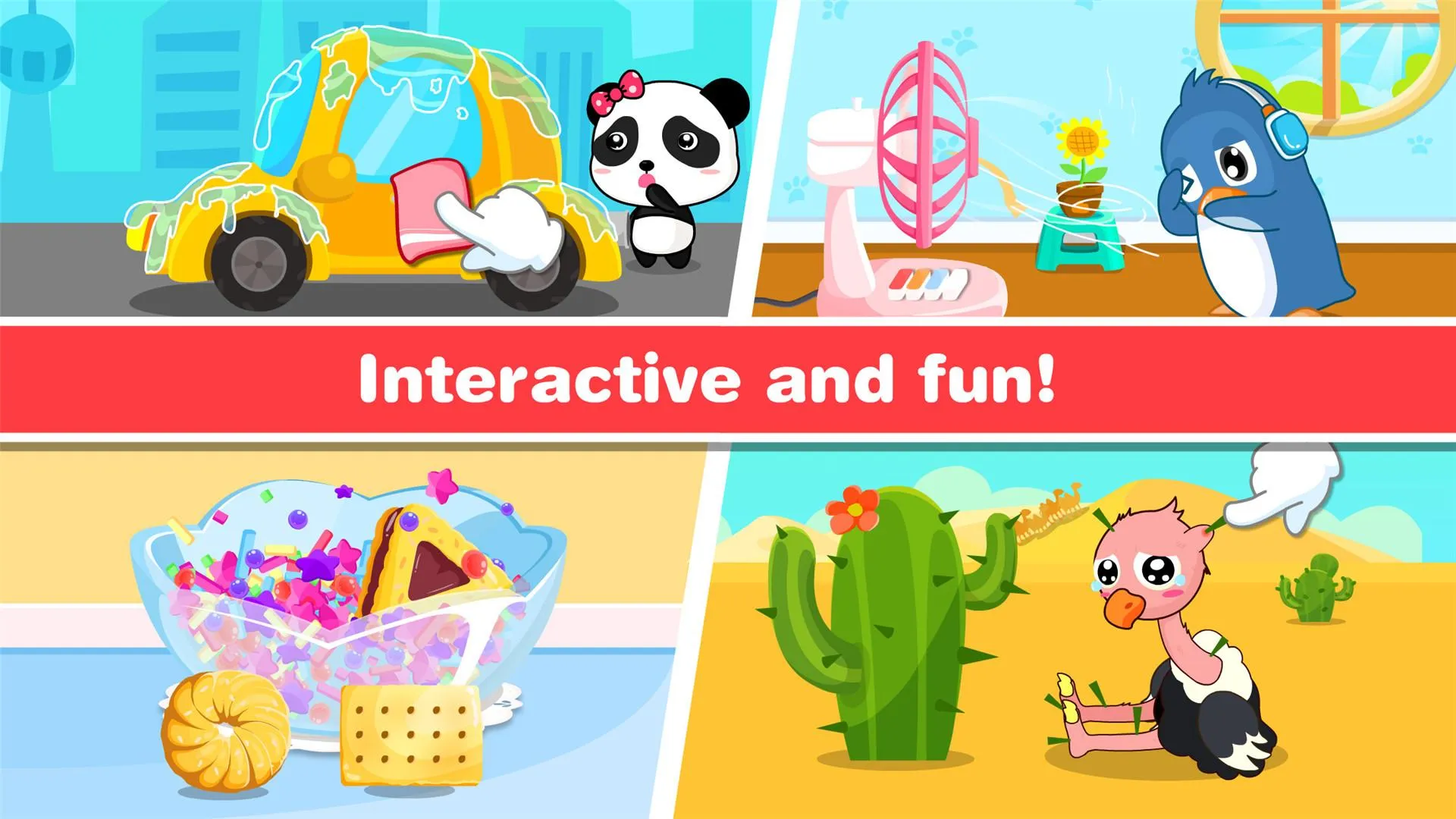 Baby Panda’s Basic Words | Indus Appstore | Screenshot