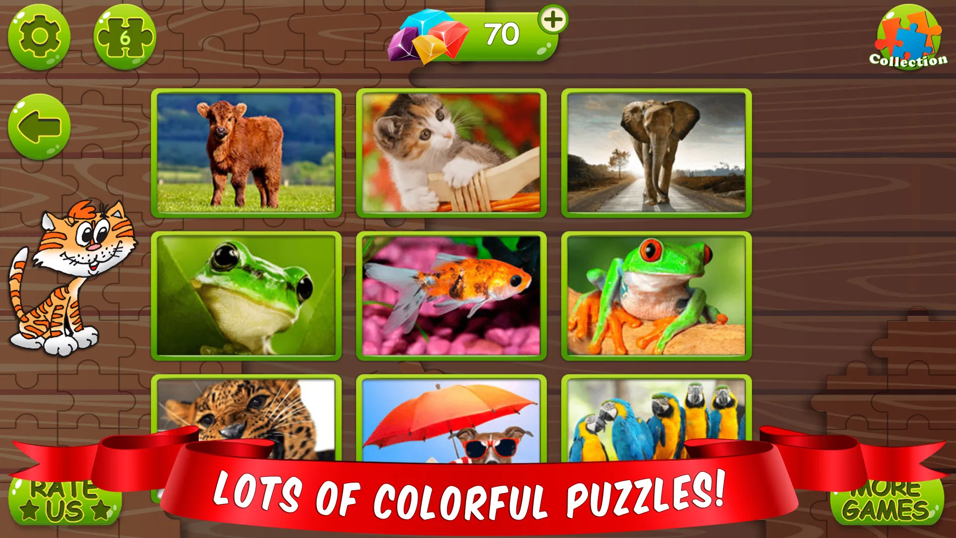 Kids Jigsaw Puzzle | Indus Appstore | Screenshot