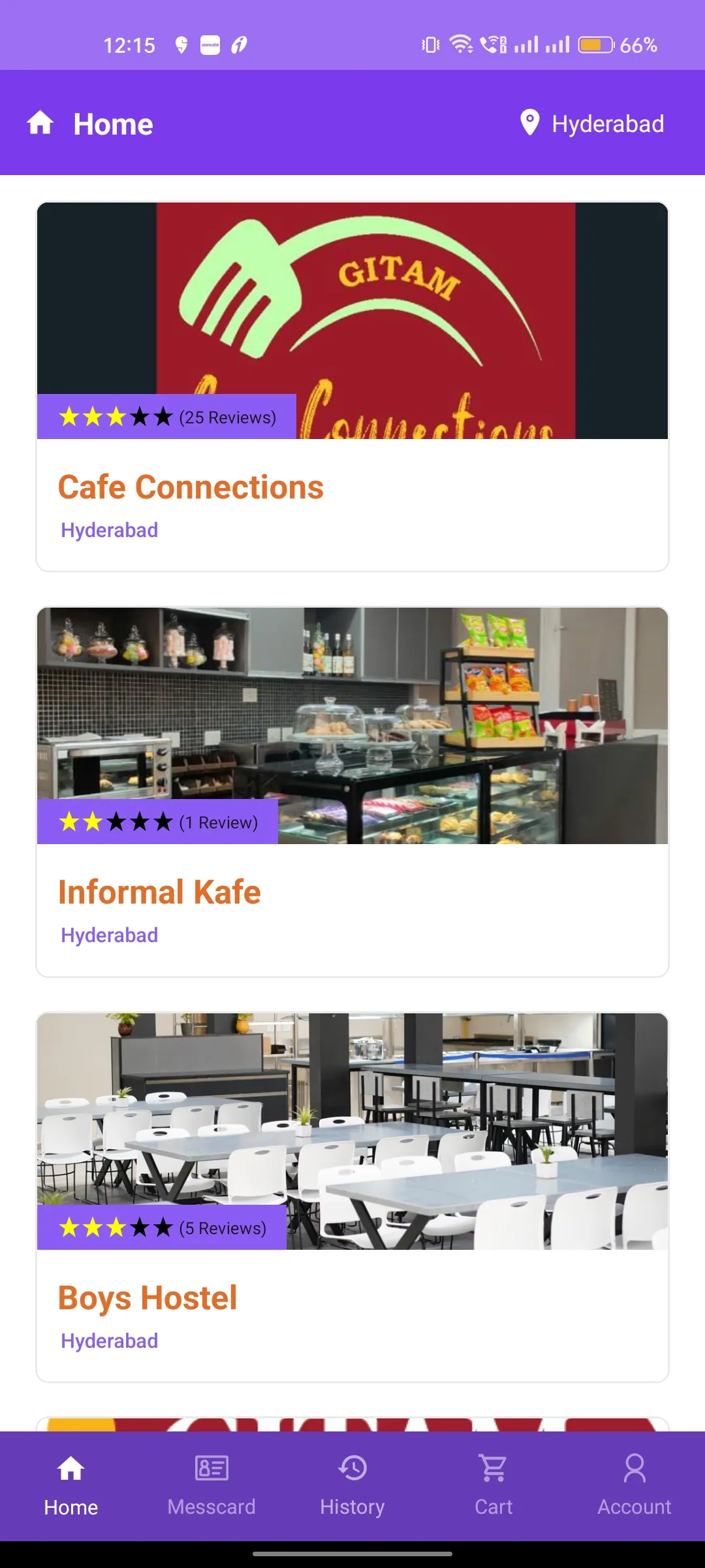 G-Diner | Indus Appstore | Screenshot