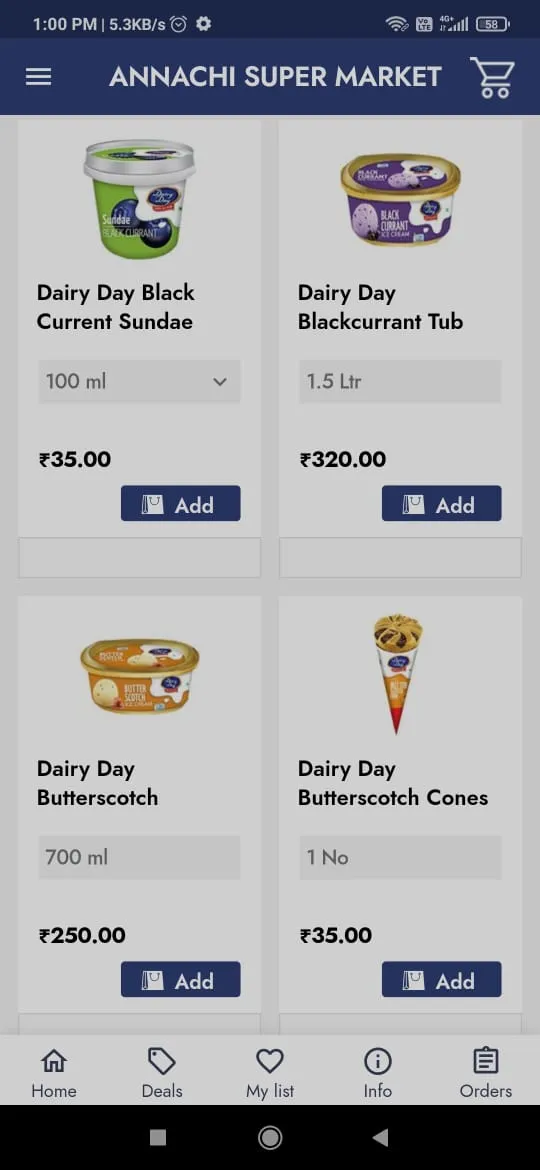 Annachi Supermarket | Indus Appstore | Screenshot