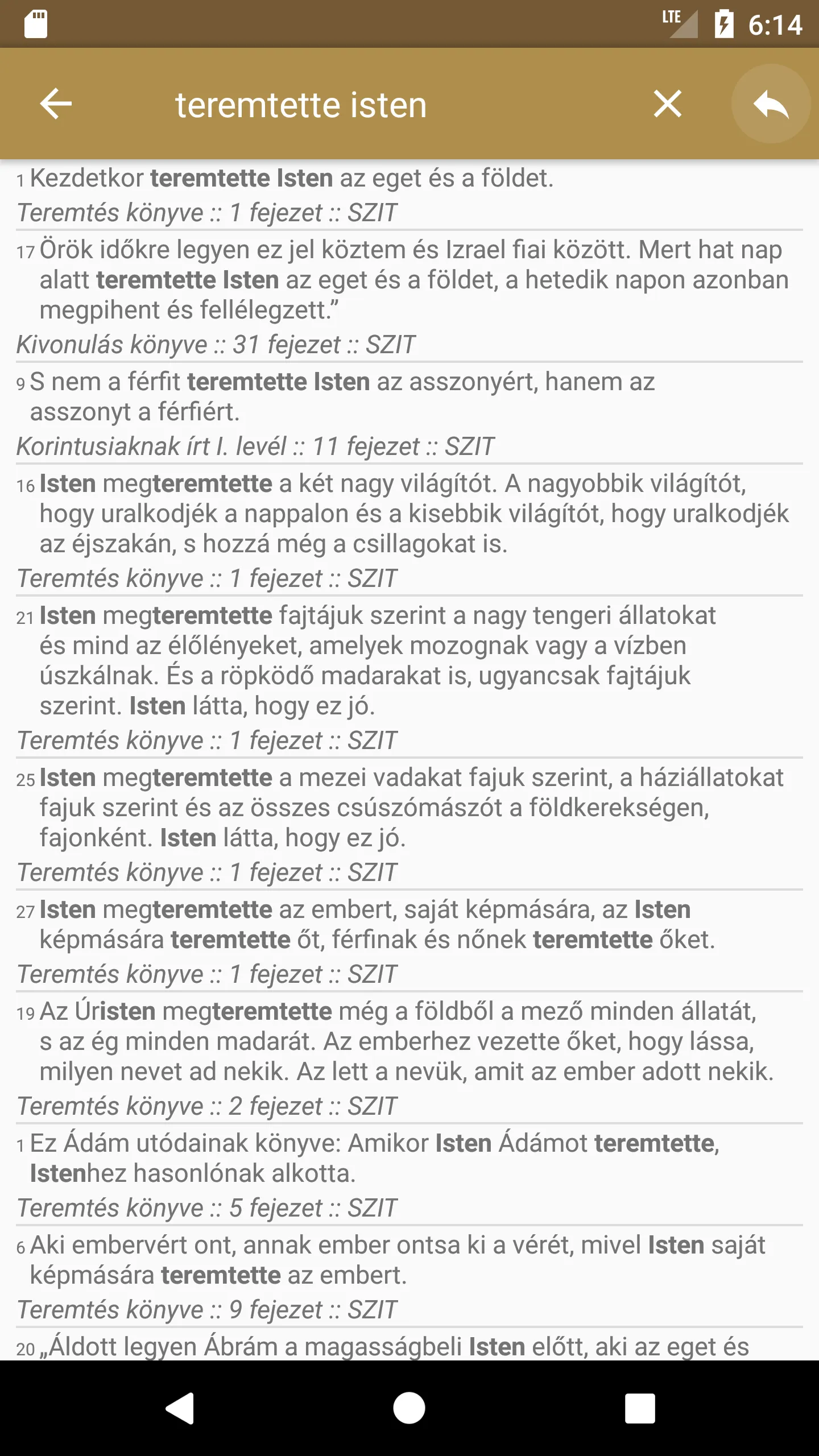 Szentírás | Indus Appstore | Screenshot