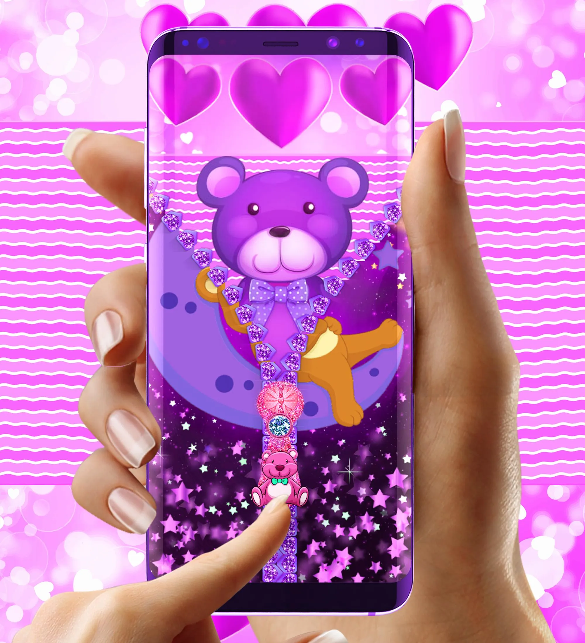 Teddy bear zip locker | Indus Appstore | Screenshot