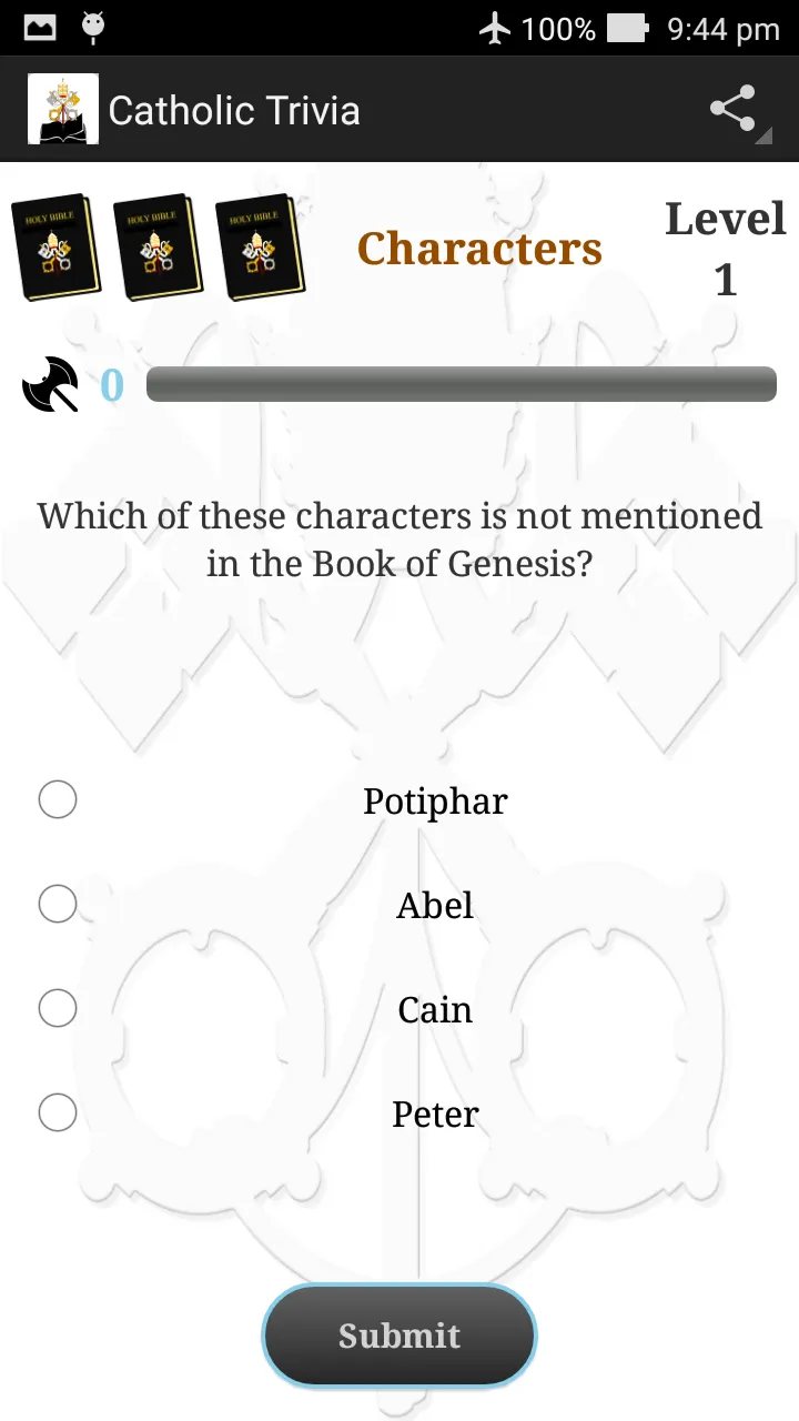 Catholic Bible Trivia | Indus Appstore | Screenshot