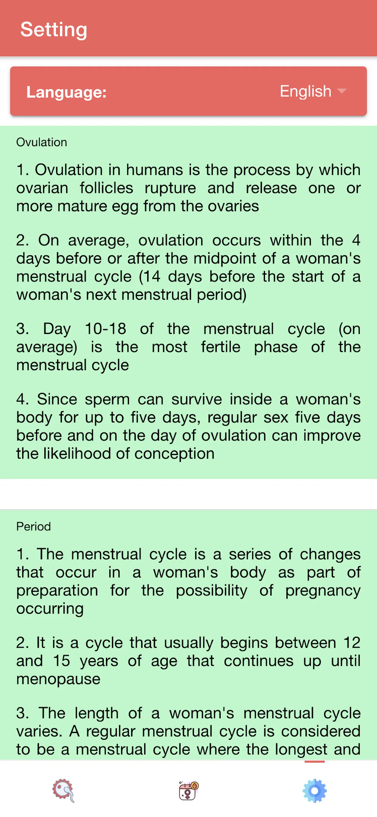 Ovulation & Period Tracker Pro | Indus Appstore | Screenshot