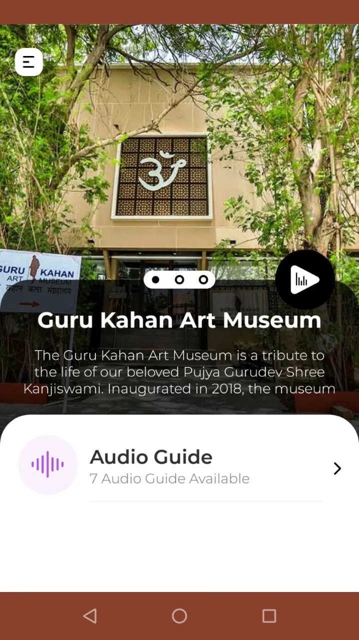 Guru Kahan Museum Audio Guide | Indus Appstore | Screenshot