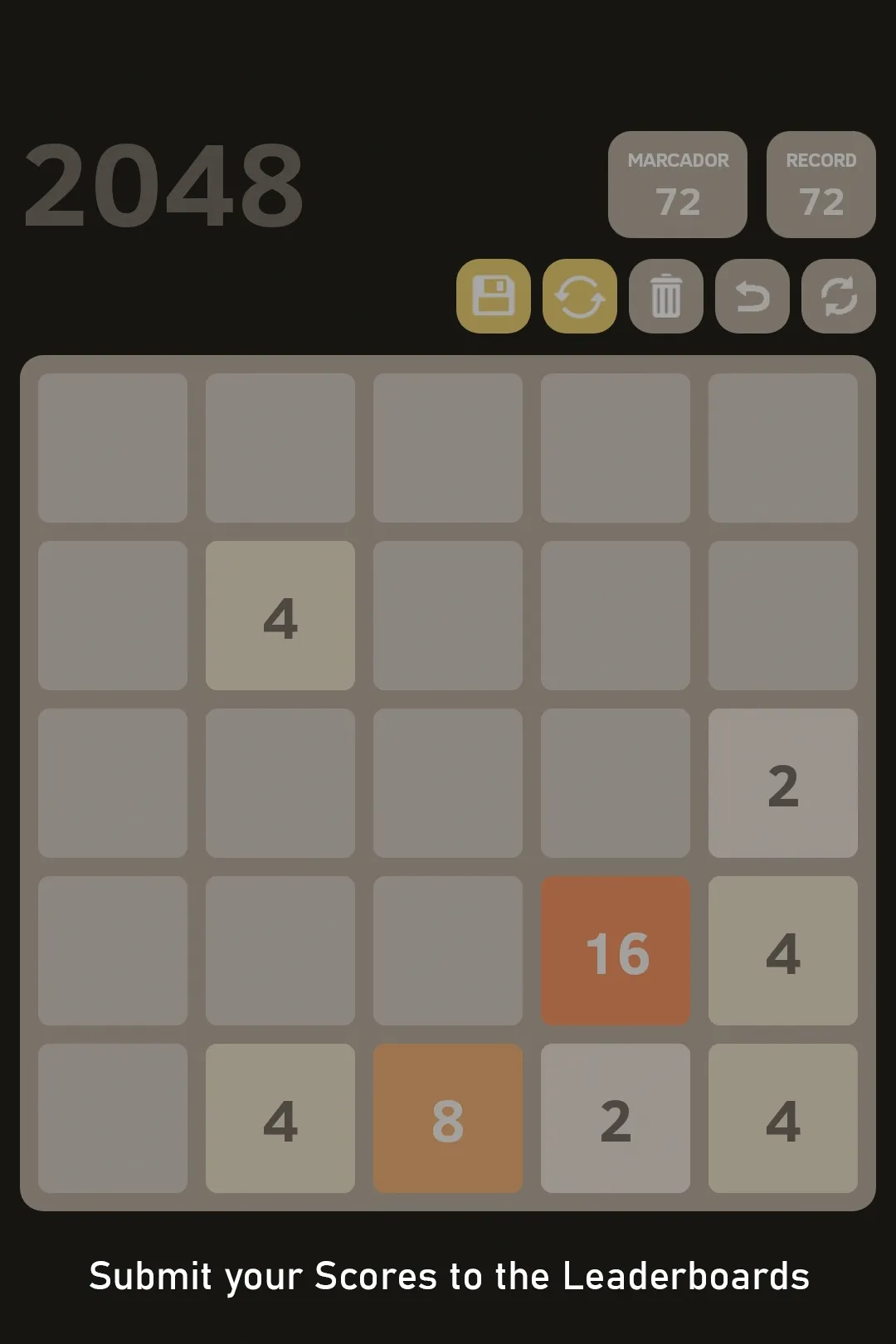 2048 THE GAME | Indus Appstore | Screenshot