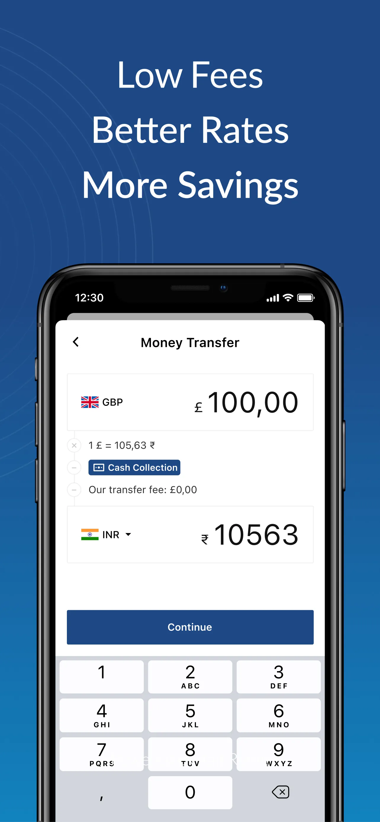 TalkRemit Money Transfers | Indus Appstore | Screenshot