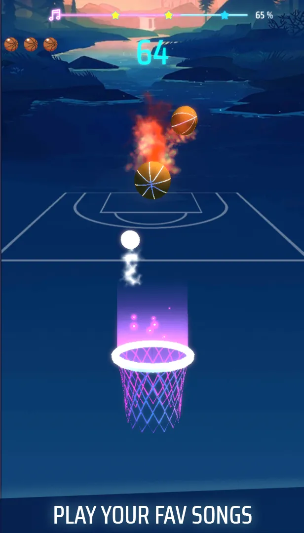 Beat Basketball: EDM Slam Dunk | Indus Appstore | Screenshot