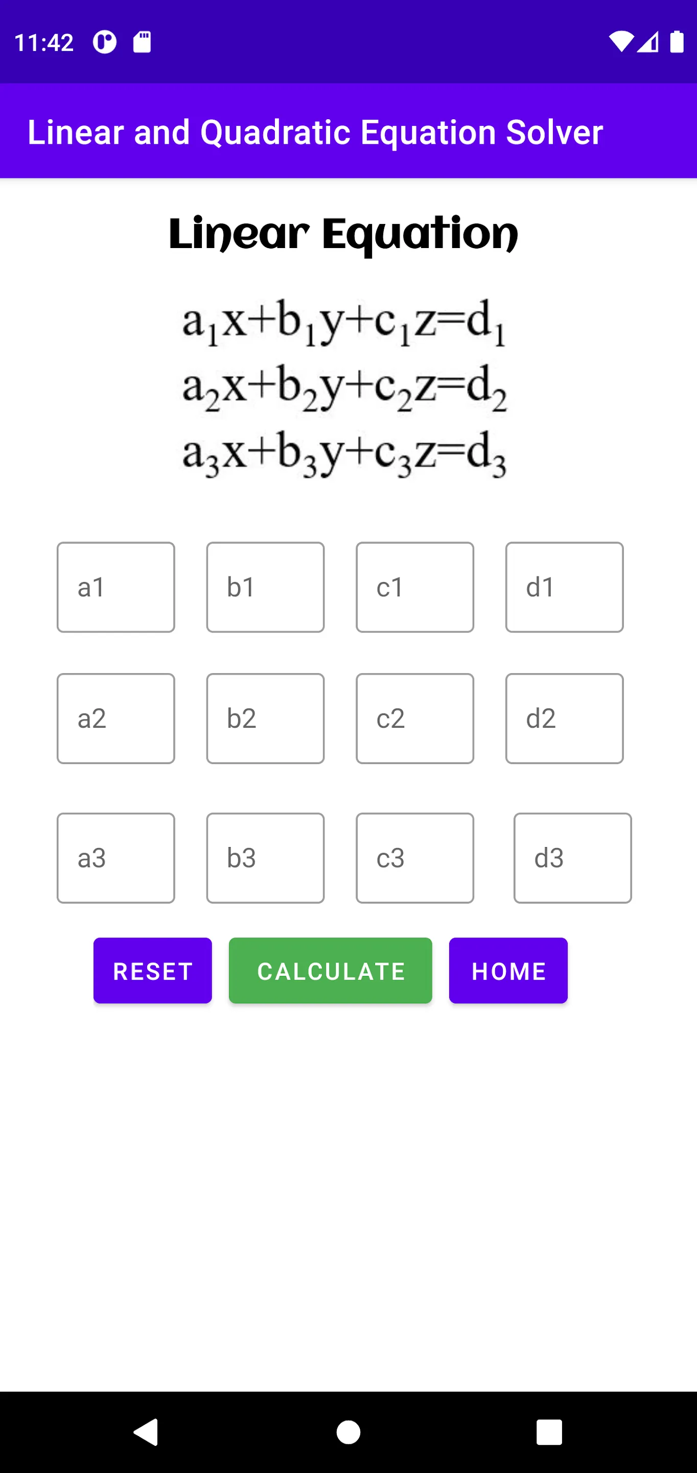 Linear & Quadratic Equation | Indus Appstore | Screenshot