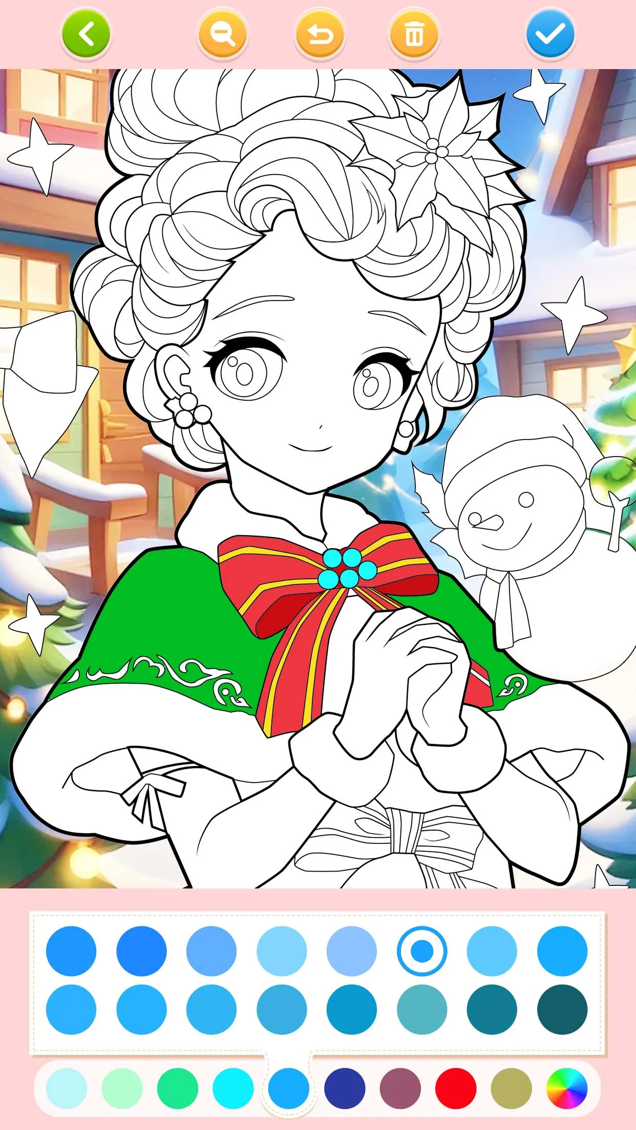 Doll Color: Princess Coloring | Indus Appstore | Screenshot