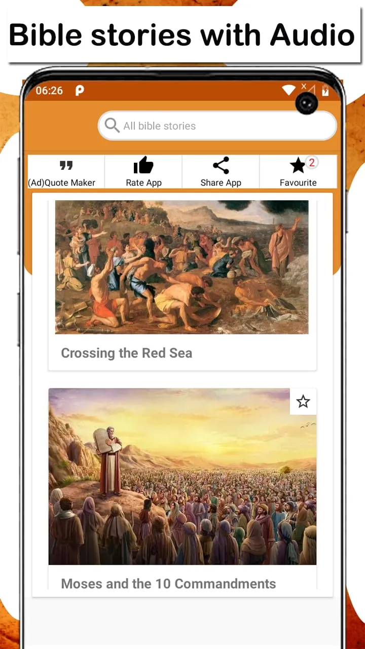 All bible stories with Audio | Indus Appstore | Screenshot