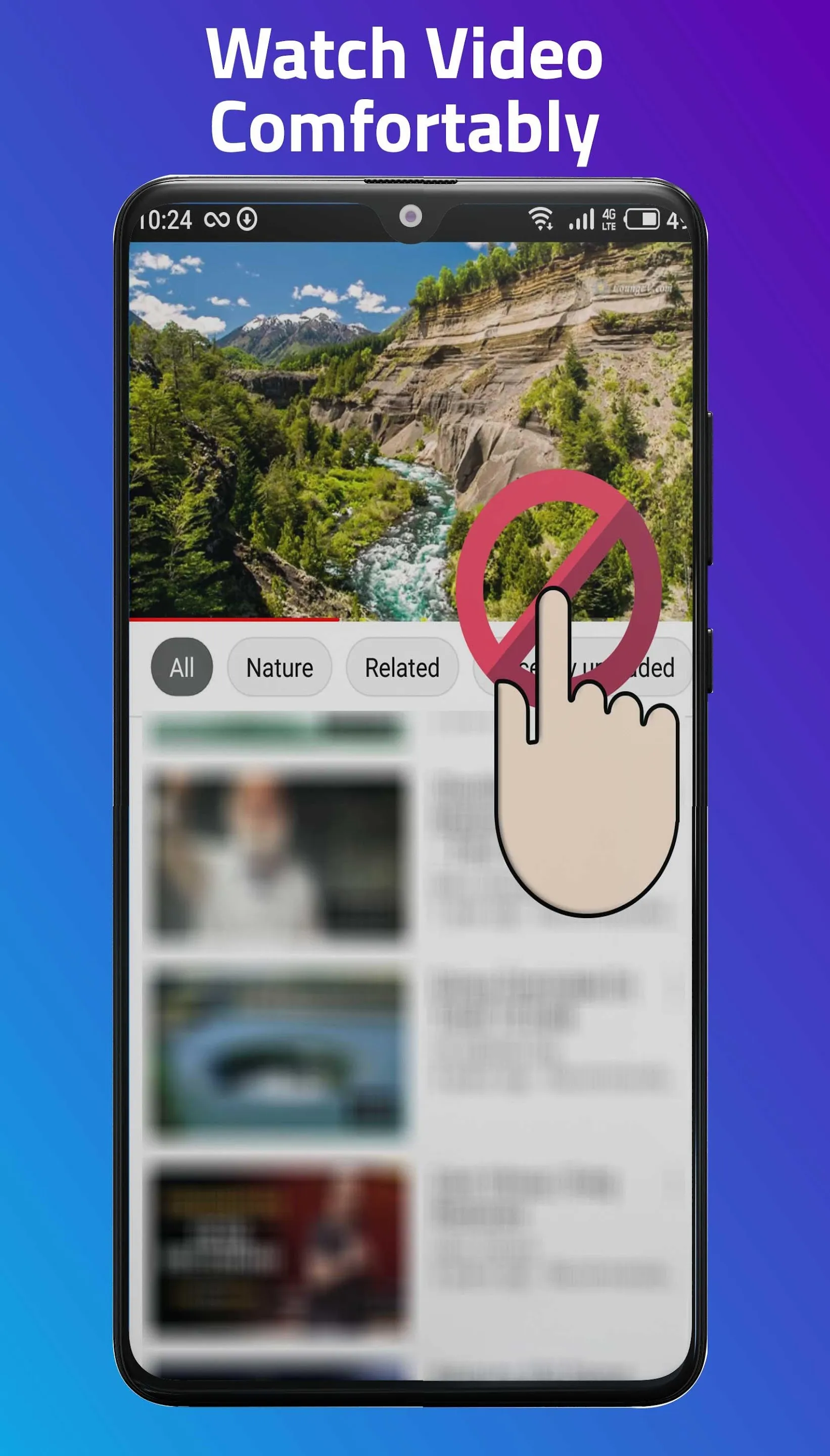 Touch Lock for Video | Indus Appstore | Screenshot