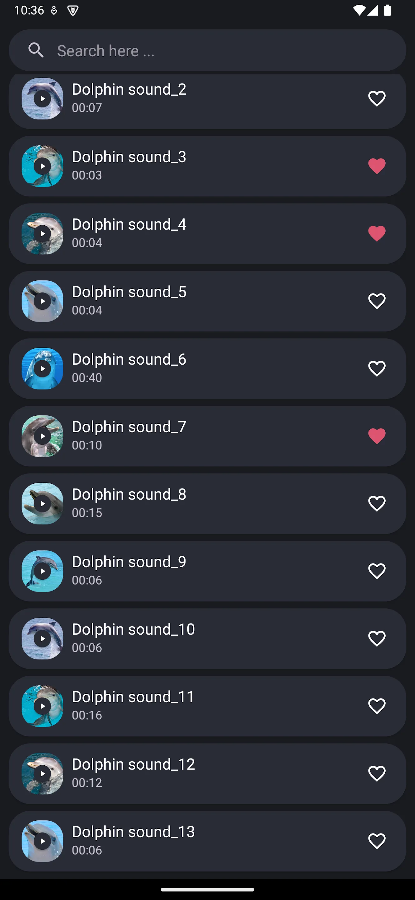 Dolphin Sounds | Indus Appstore | Screenshot