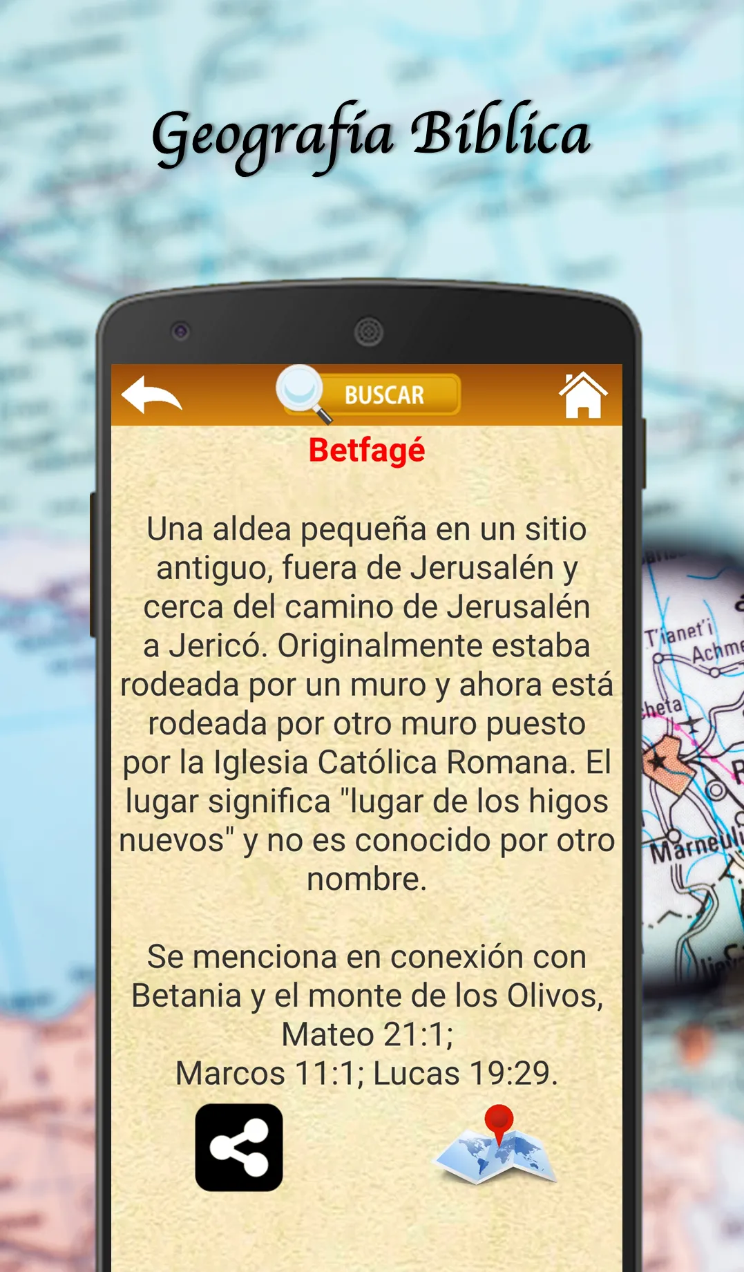 Geografía Bíblica | Indus Appstore | Screenshot