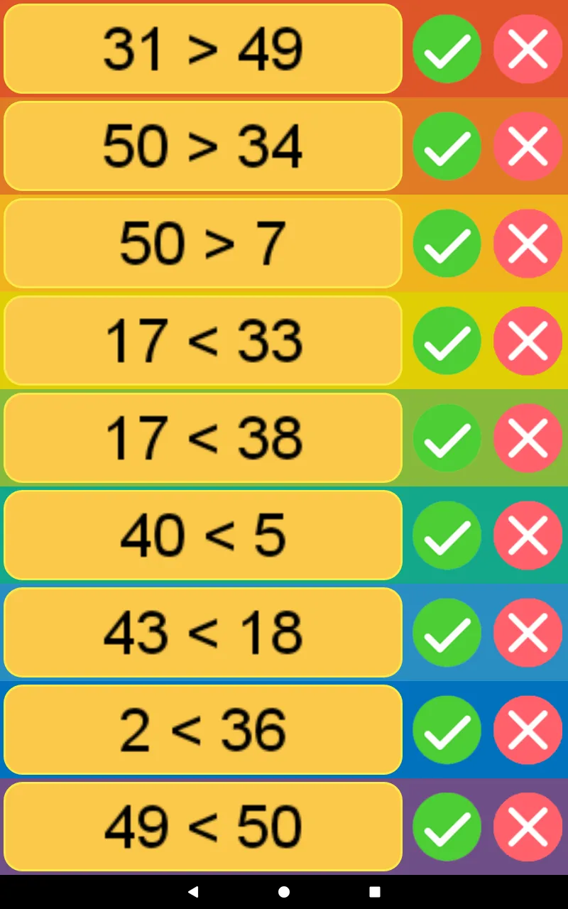 Kids True False - Math | Indus Appstore | Screenshot