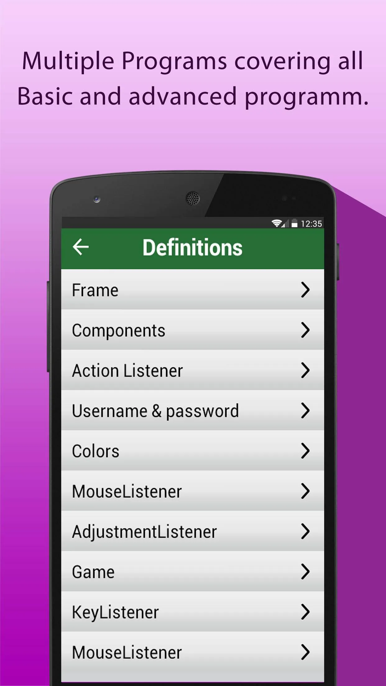 Java Examples | Indus Appstore | Screenshot