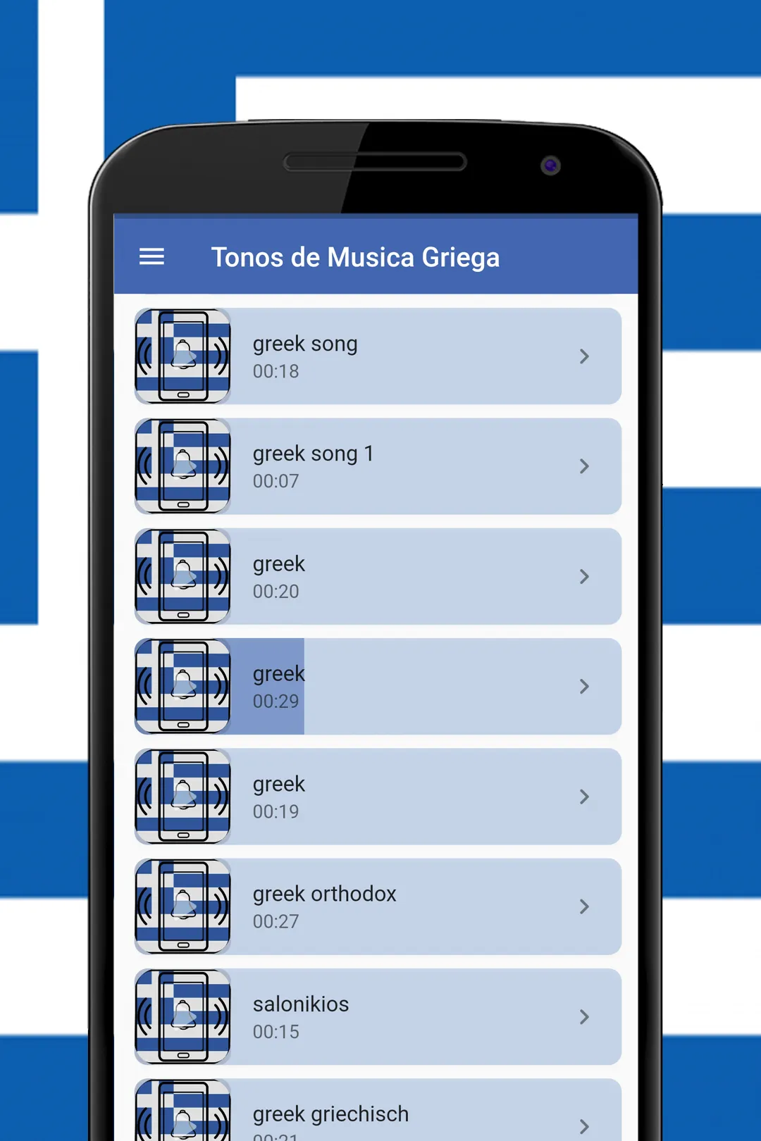 Ringtones and sounds of Greek | Indus Appstore | Screenshot