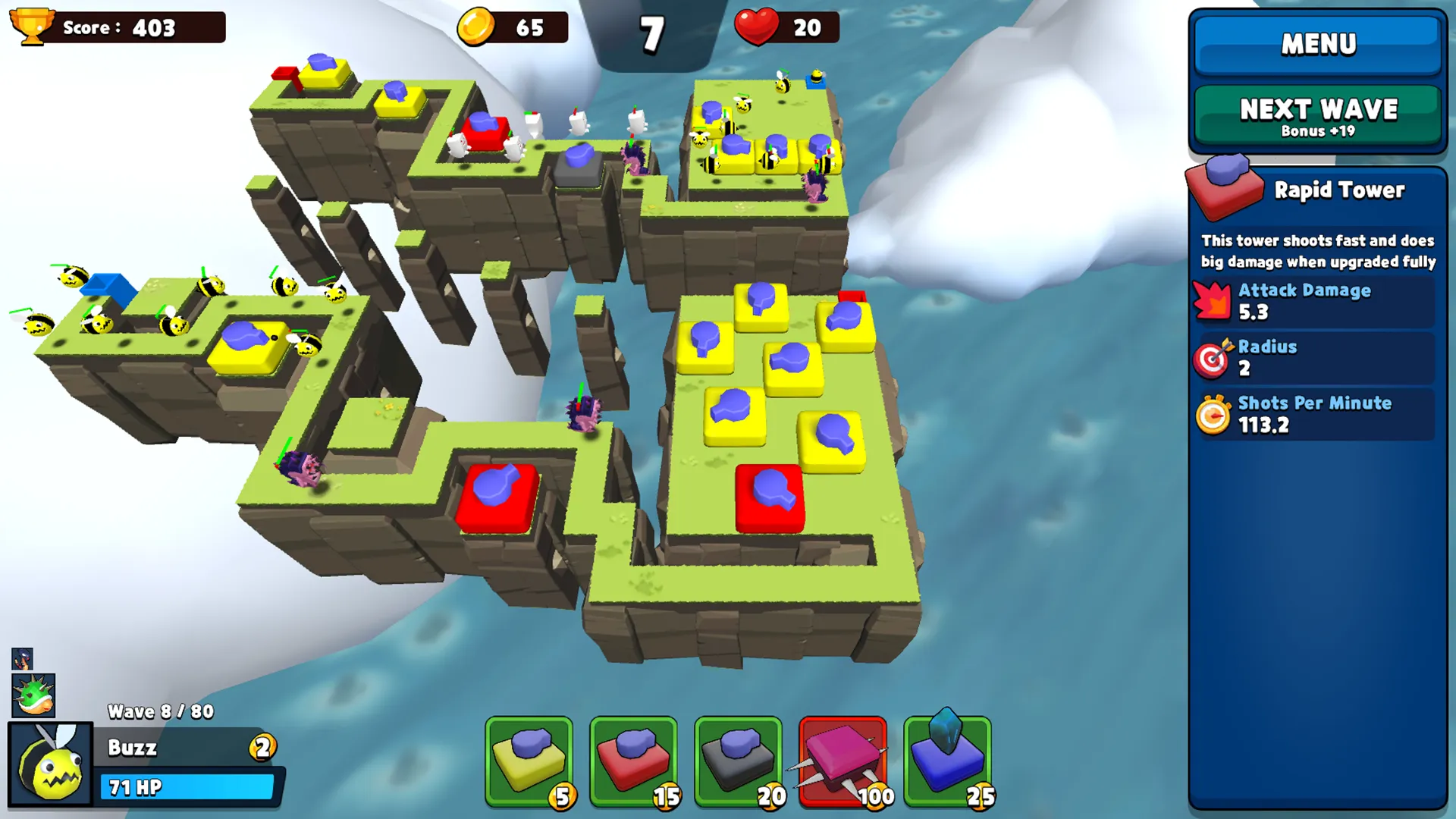 BeatTheGeek Tower Defence | Indus Appstore | Screenshot