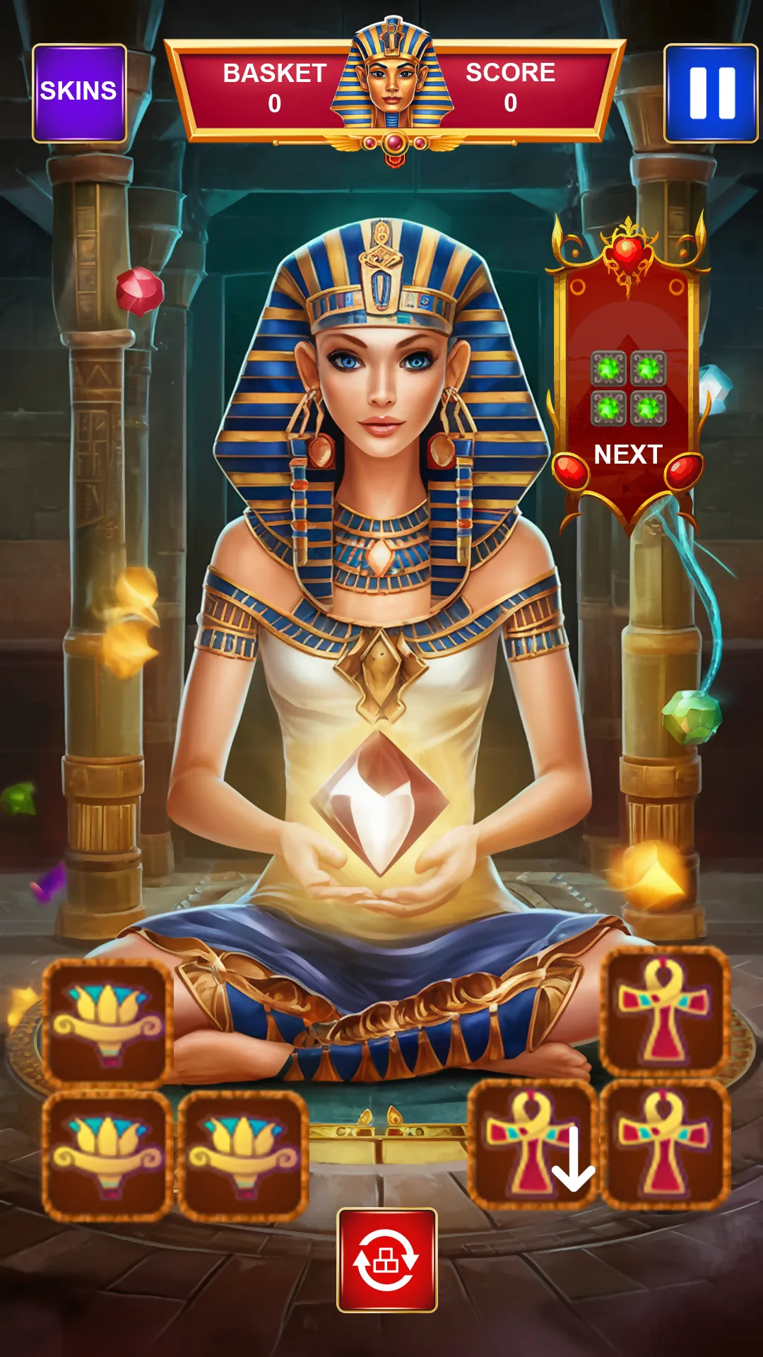 Pharaoh's Jewel Puzzle Game | Indus Appstore | Screenshot