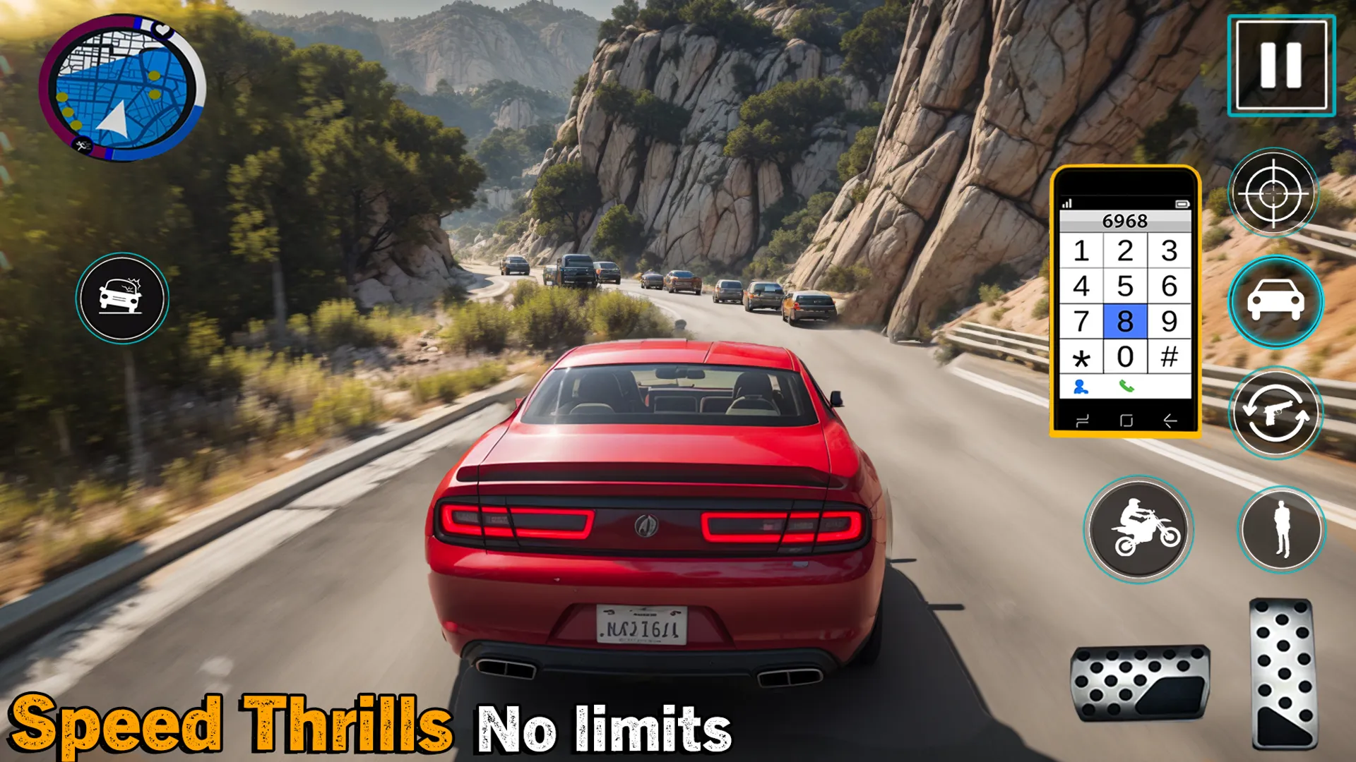 City Driving Car Simulator 3D | Indus Appstore | Screenshot
