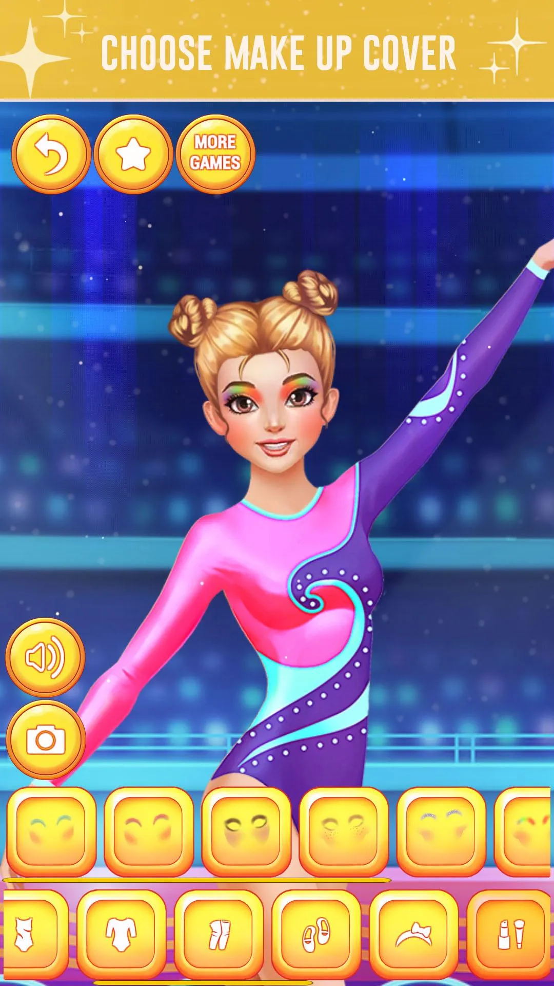 Gymnastics Girls Dress Up Game | Indus Appstore | Screenshot