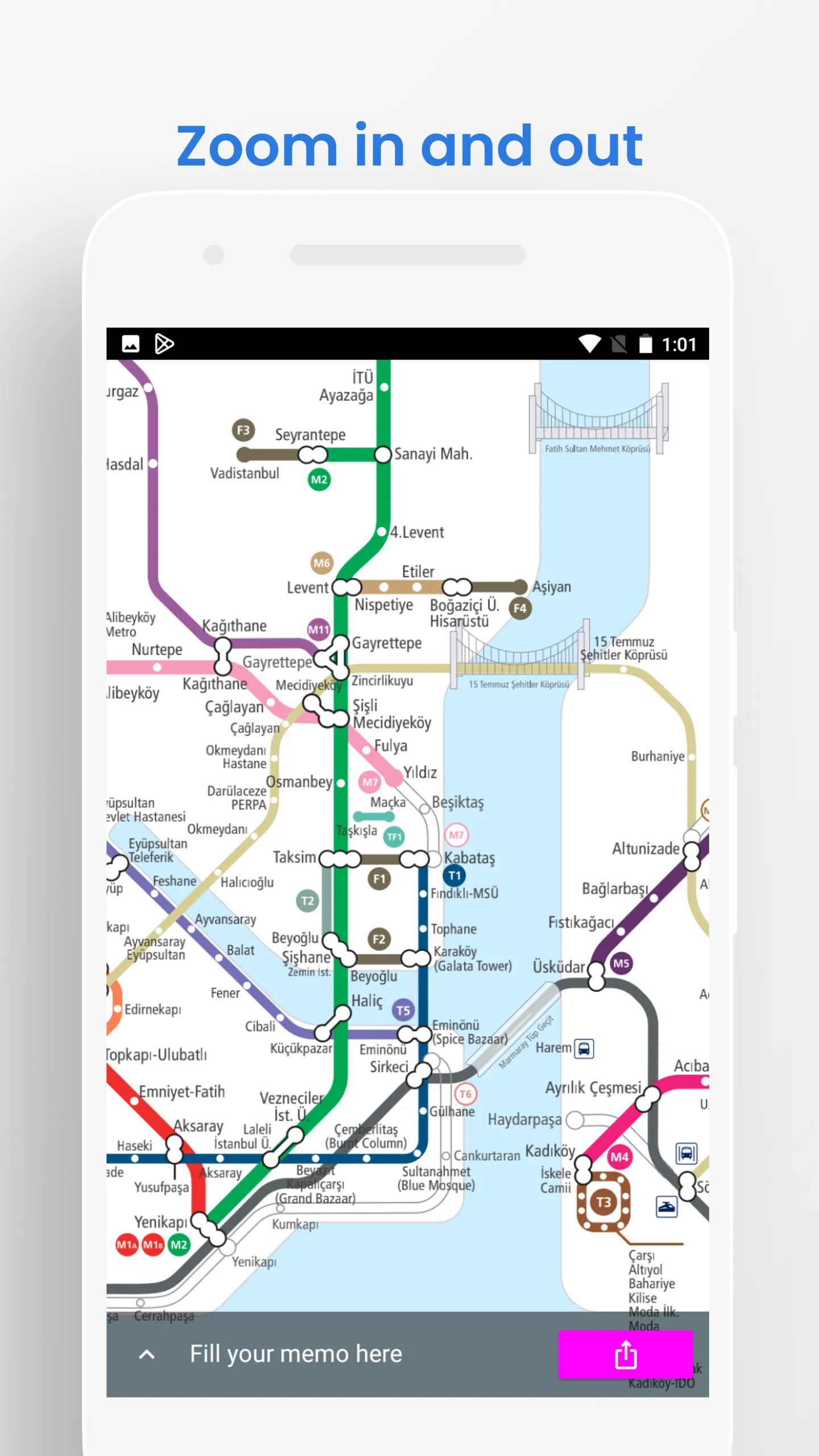 Istanbul Metro Travel Guide | Indus Appstore | Screenshot