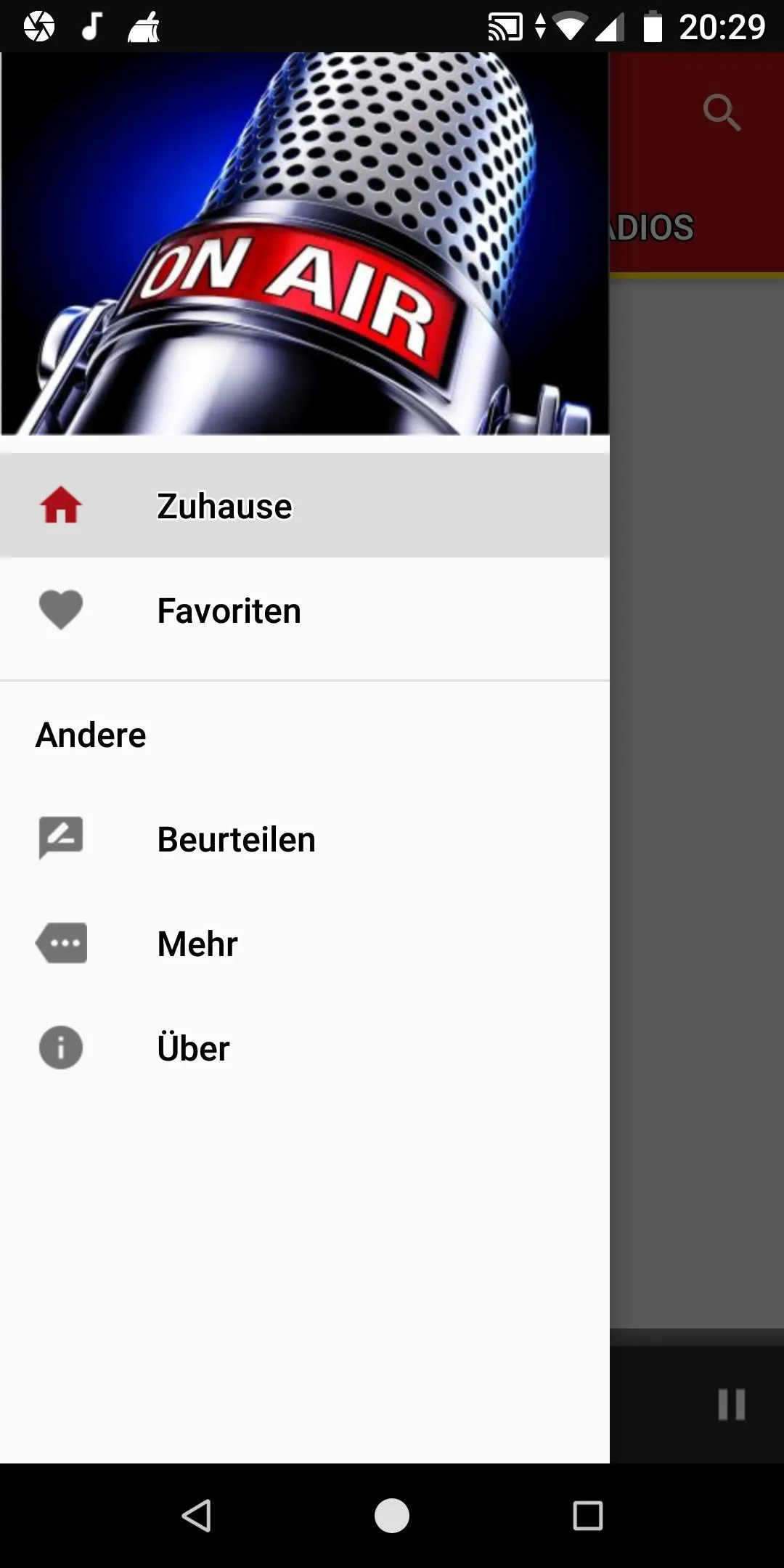 Radiosender aus Augsburg | Indus Appstore | Screenshot