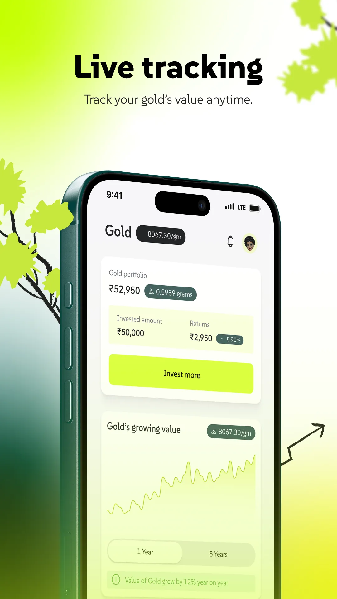 Wizely: Buy Digital Gold & FD | Indus Appstore | Screenshot