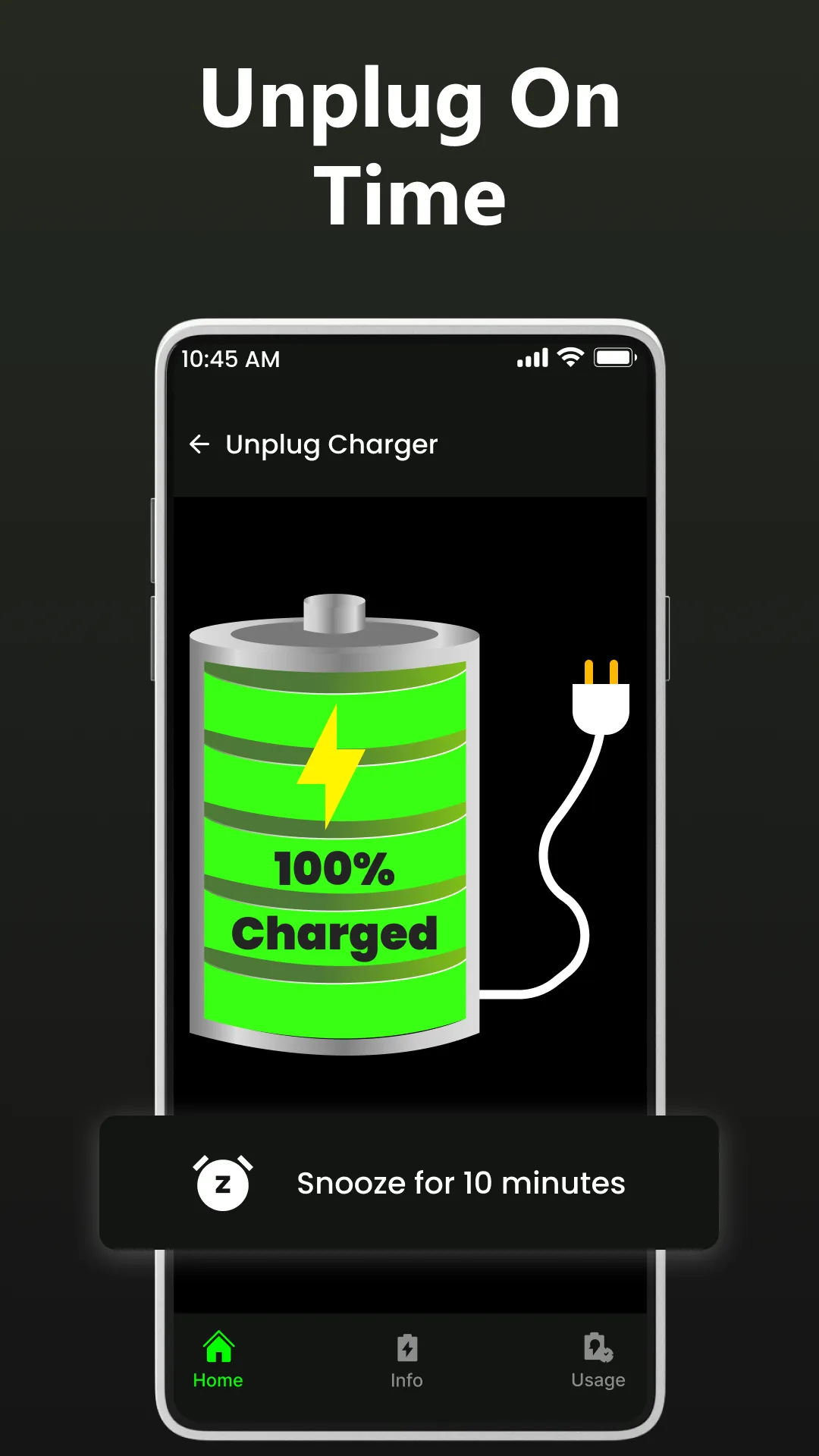 Full Battery Charge Alarm | Indus Appstore | Screenshot