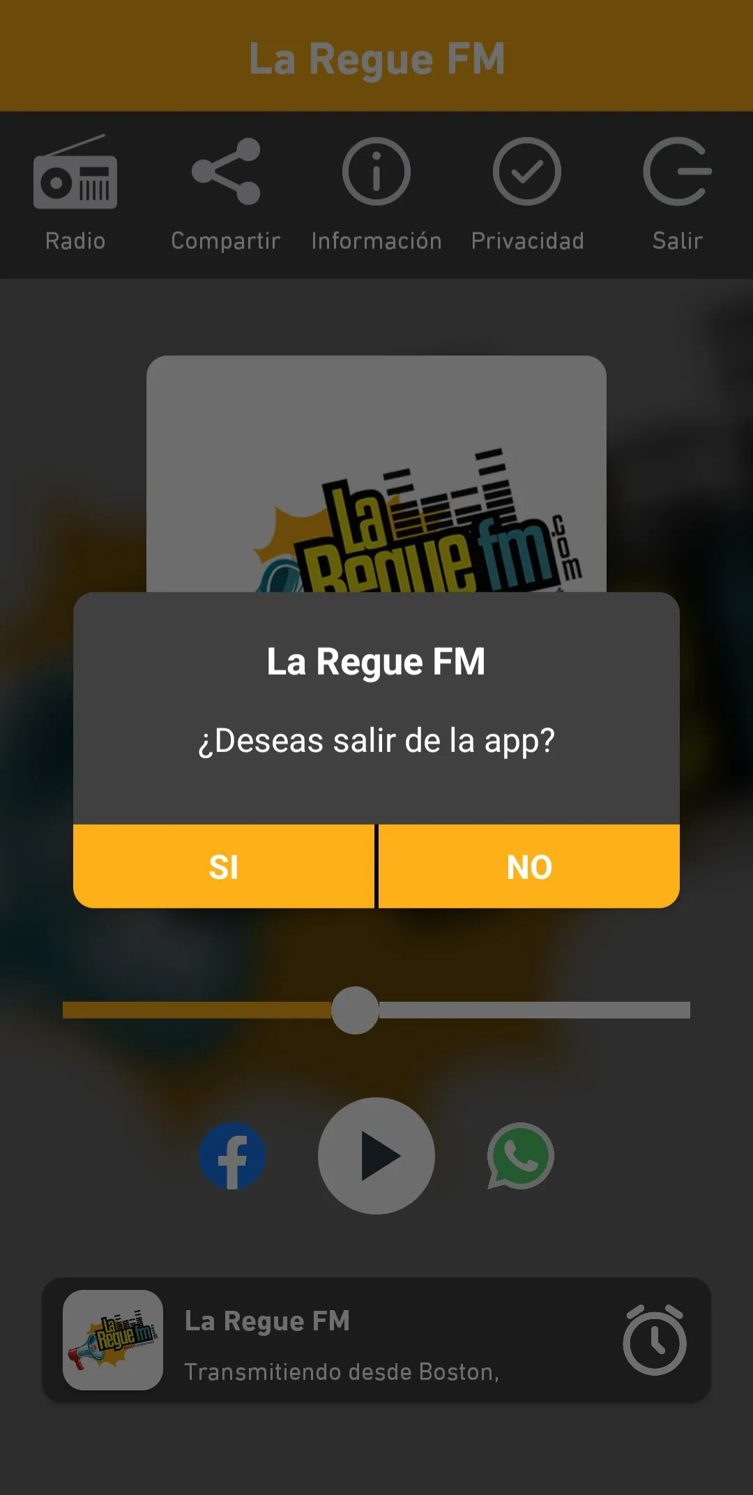 La Regue FM | Indus Appstore | Screenshot