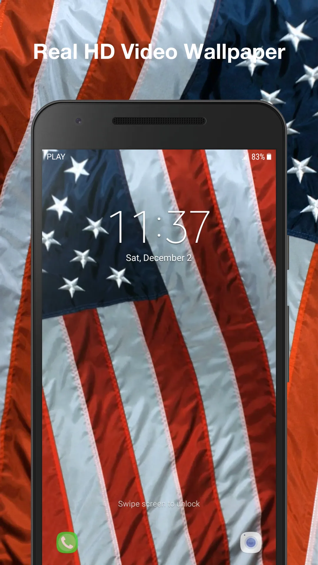 American Flag Live Wallpaper | Indus Appstore | Screenshot