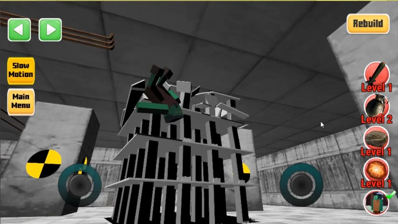 Destroy it all! Physics game | Indus Appstore | Screenshot