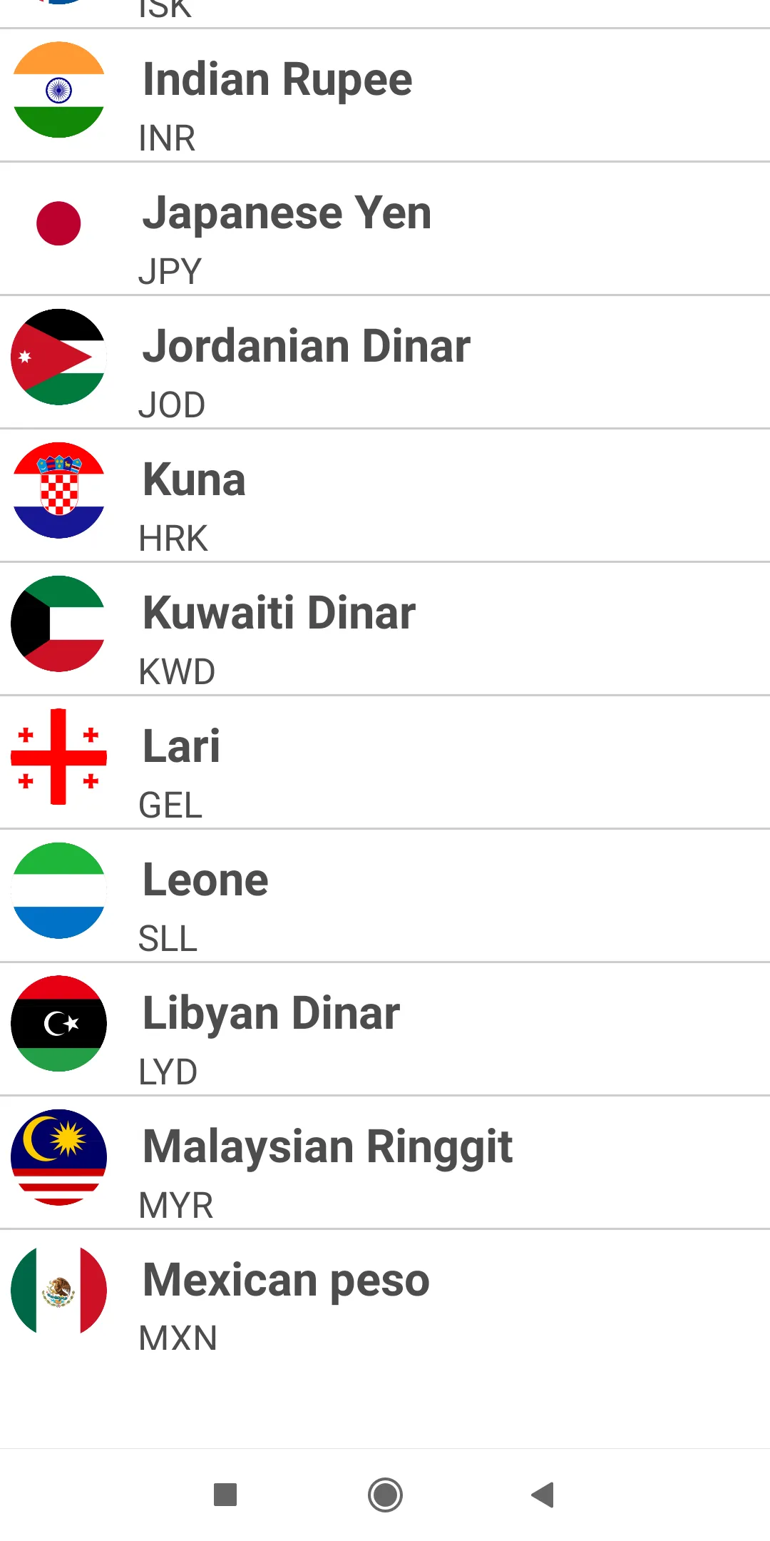 Indian Rupee to US Dollar | Indus Appstore | Screenshot